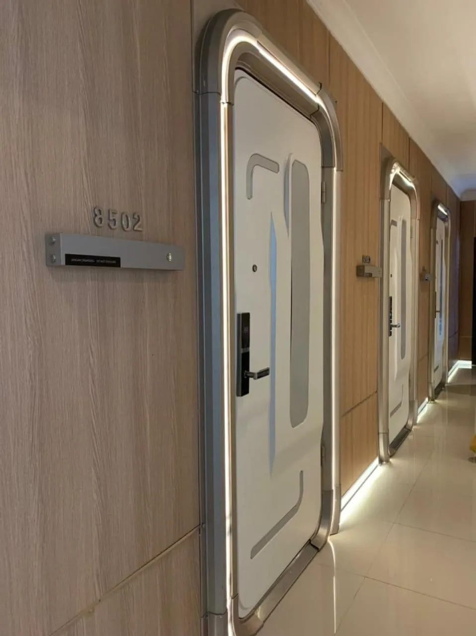 Area and facilities in TABHotel Capsule Bandung