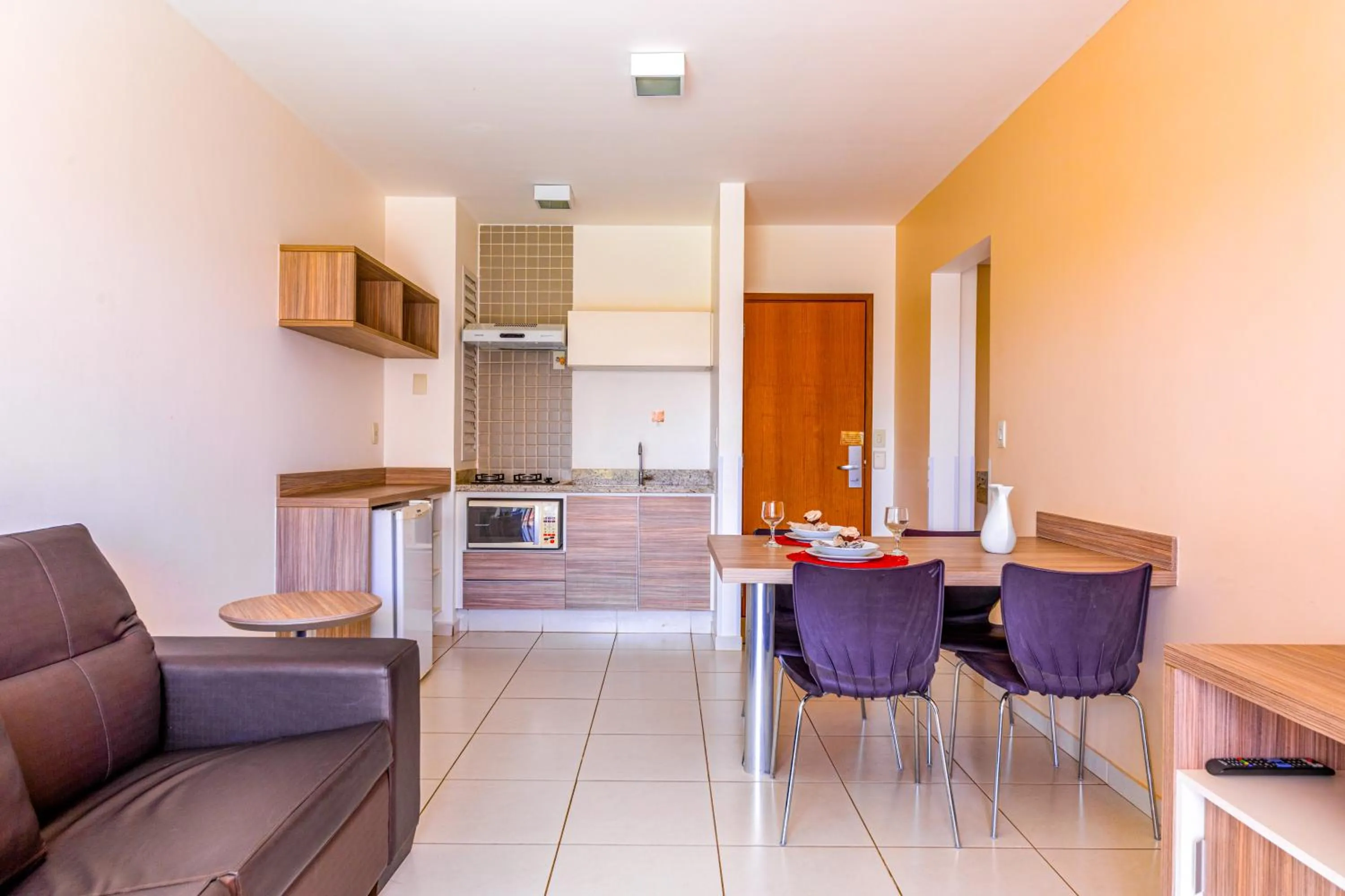 Kitchen or kitchenette in Riviera Park Hotel by WAM Experience