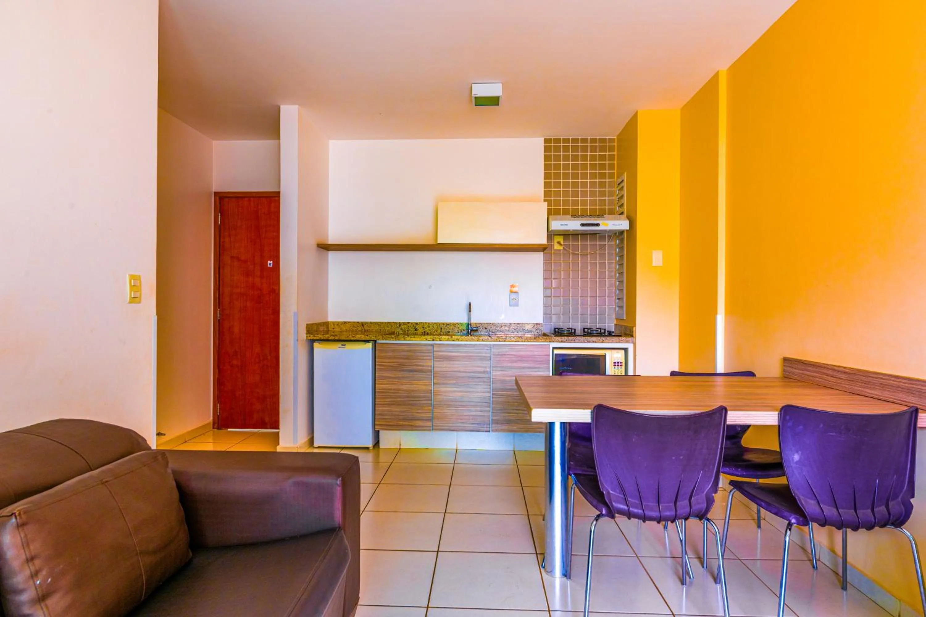 Kitchen or kitchenette in Riviera Park Hotel by WAM Experience