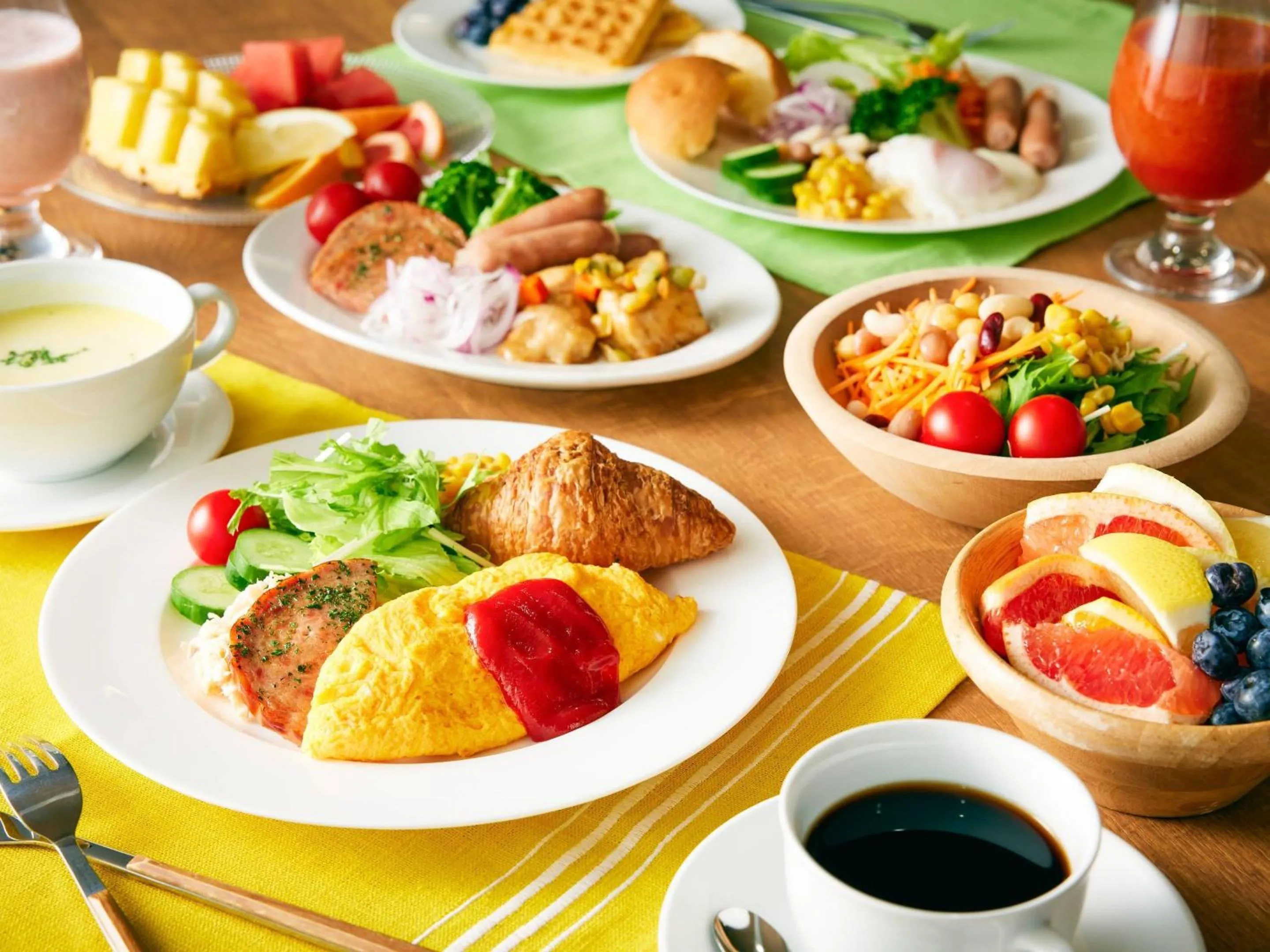 Breakfast in Comfort Hotel ERA Kyoto Toji