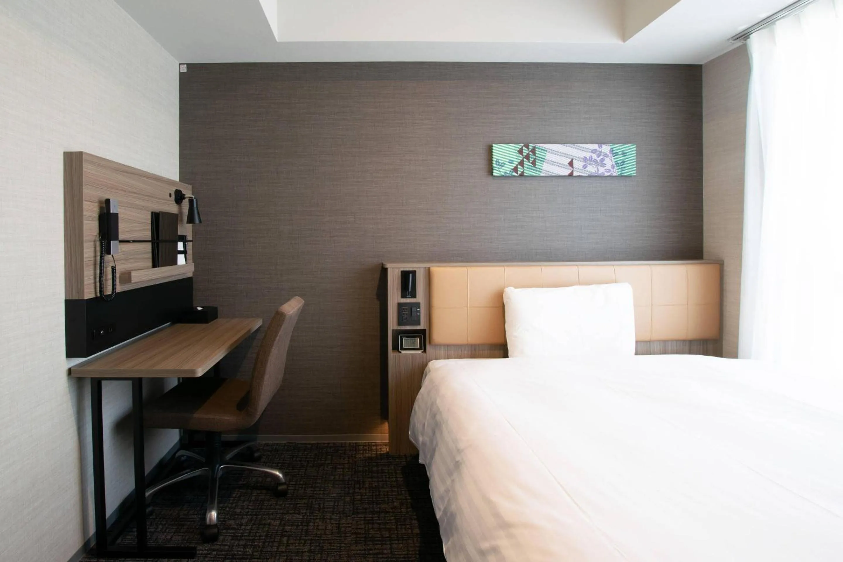 Bedroom, Bed in Comfort Hotel ERA Kyoto Toji