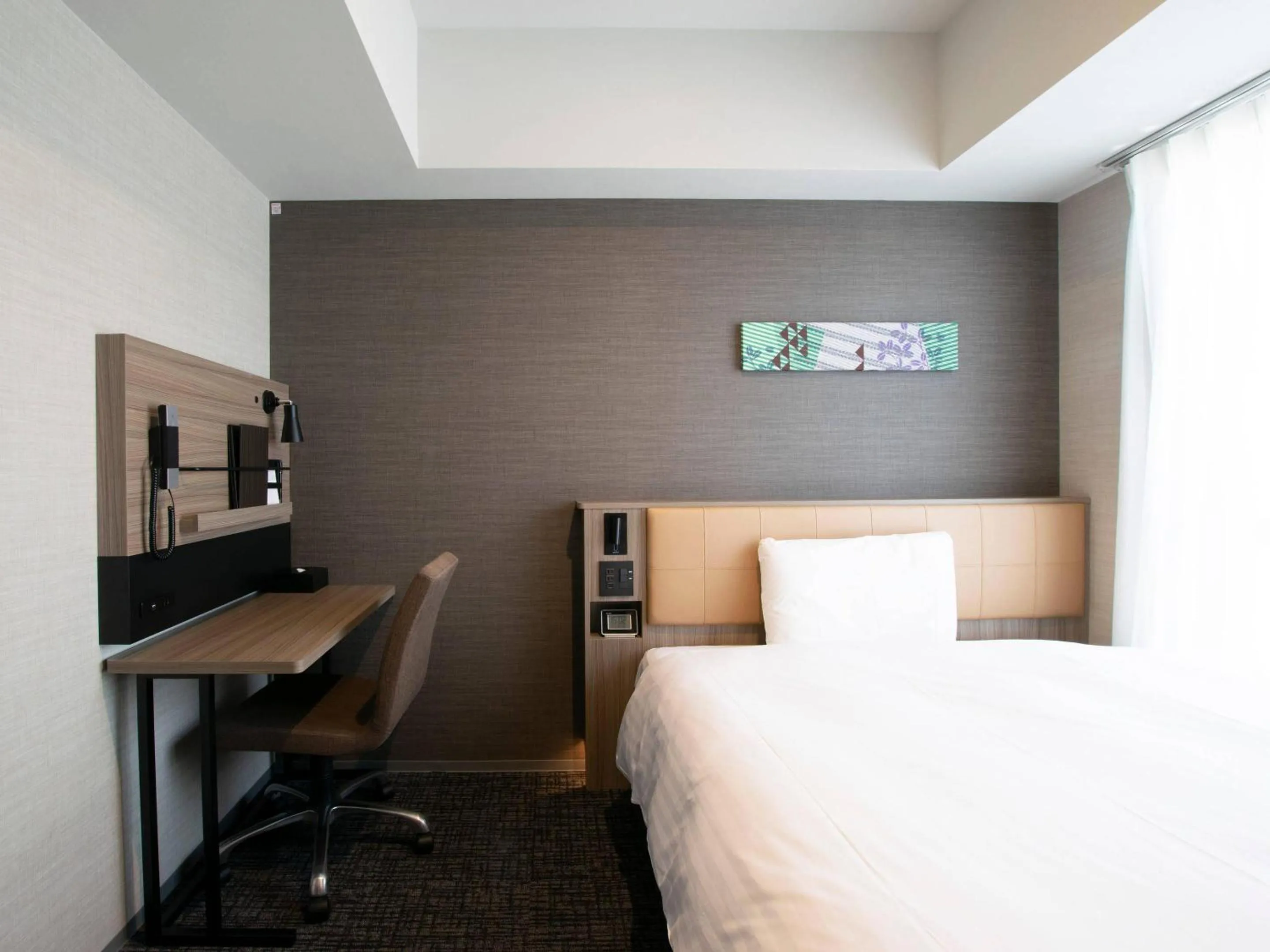 Bedroom, Bed in Comfort Hotel ERA Kyoto Toji