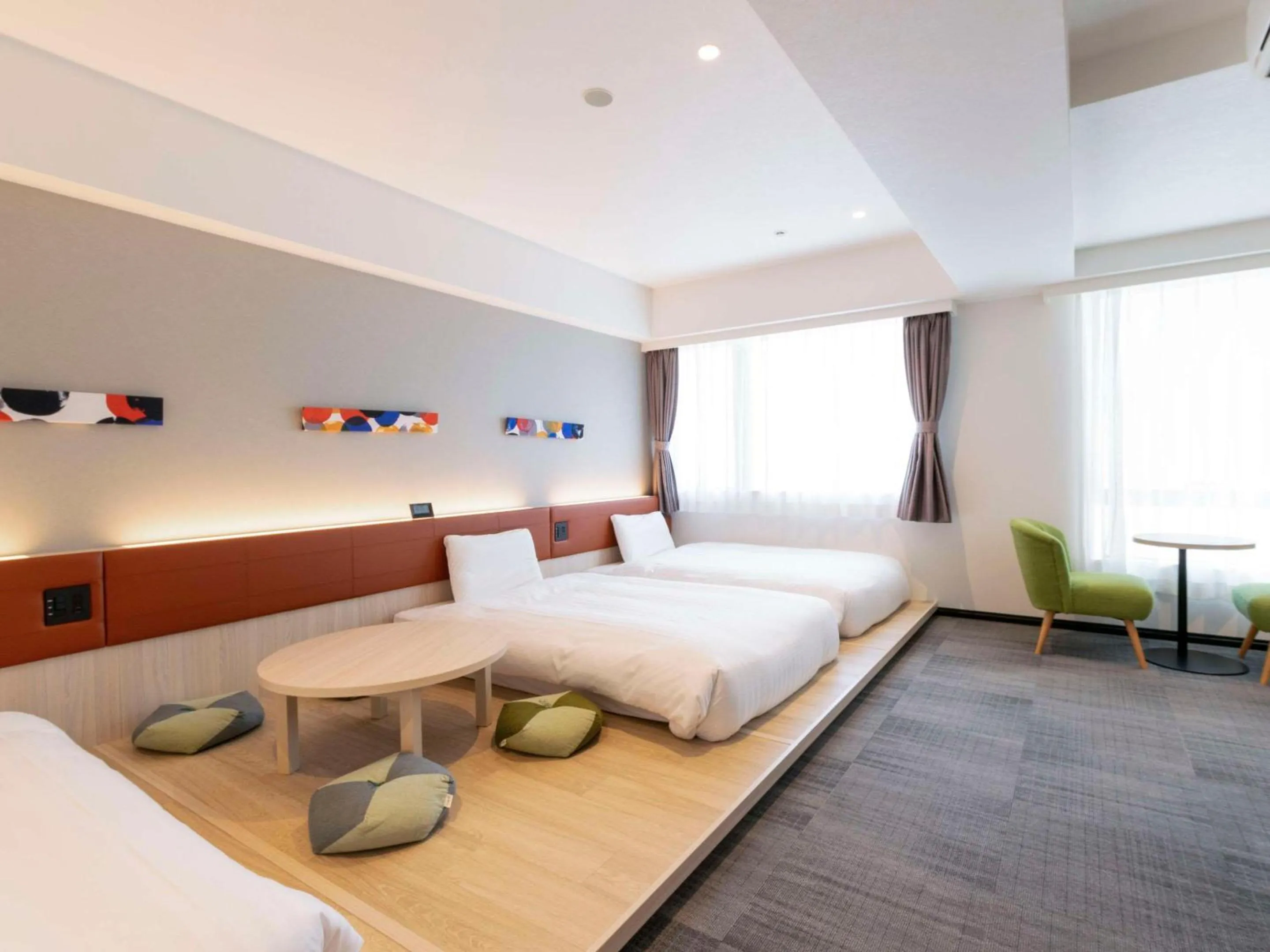 Bedroom, Bed in Comfort Hotel Kyoto Horikawagojo