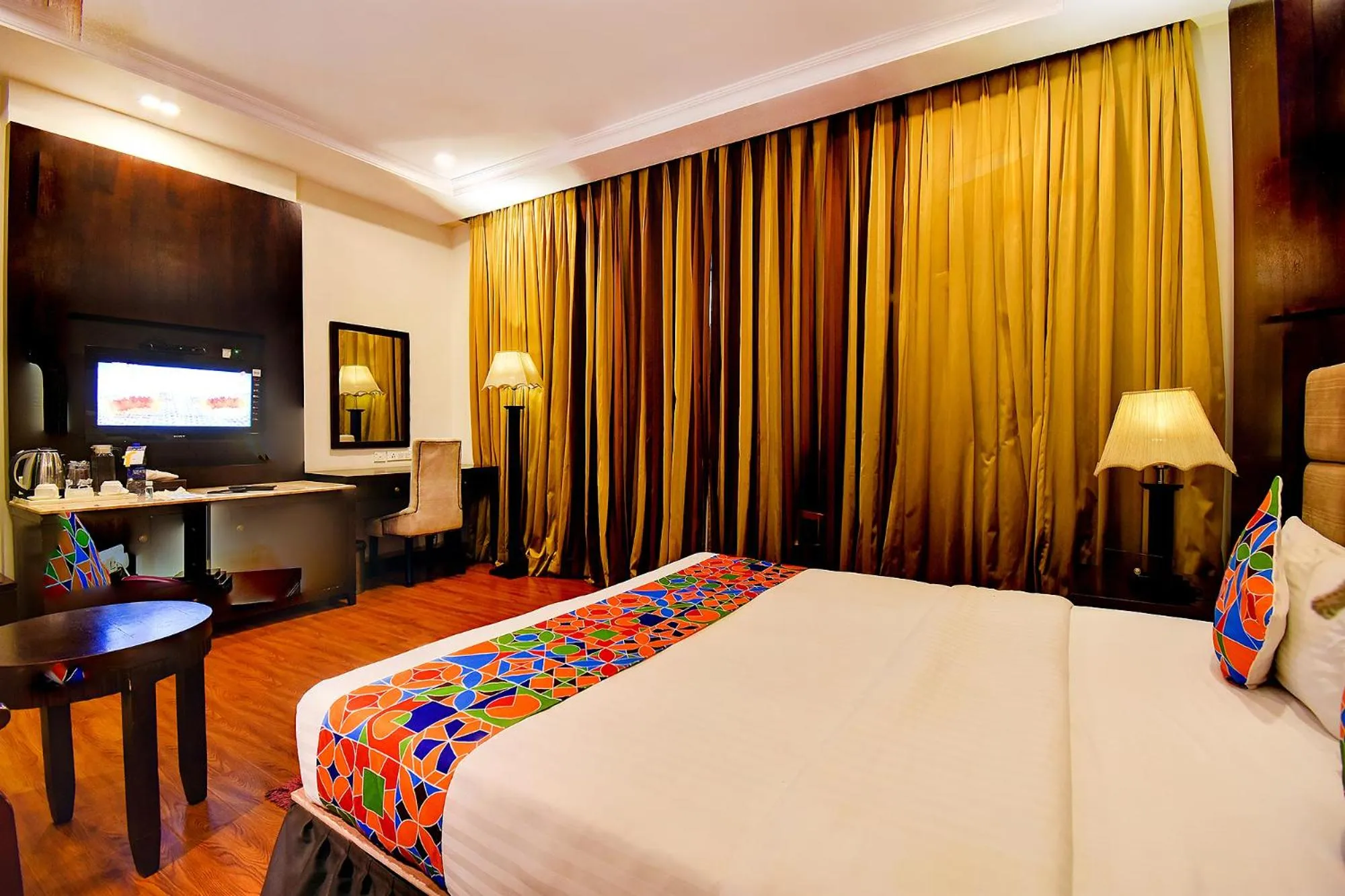 Bedroom, Bed in Oriva Suvee Boutique Banashankari