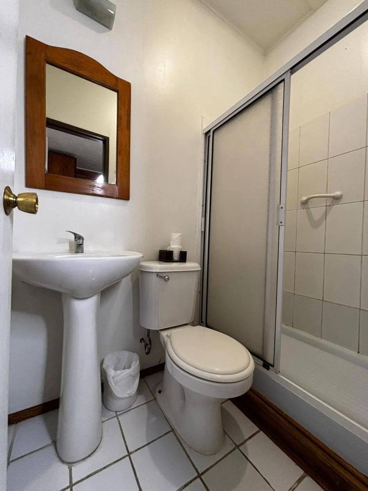 Shower in Hotel Boutique WenuPillan