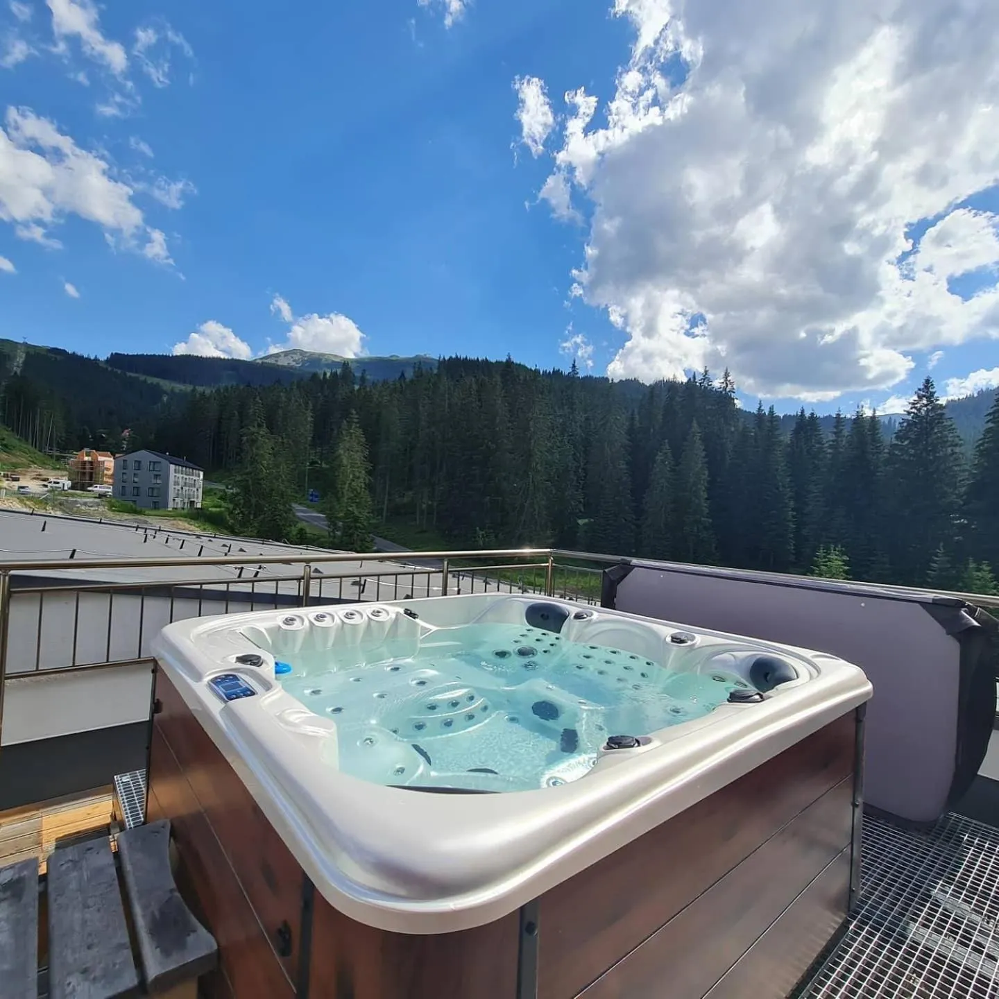 Hot Tub in Apartmány Tri sestry Jasná