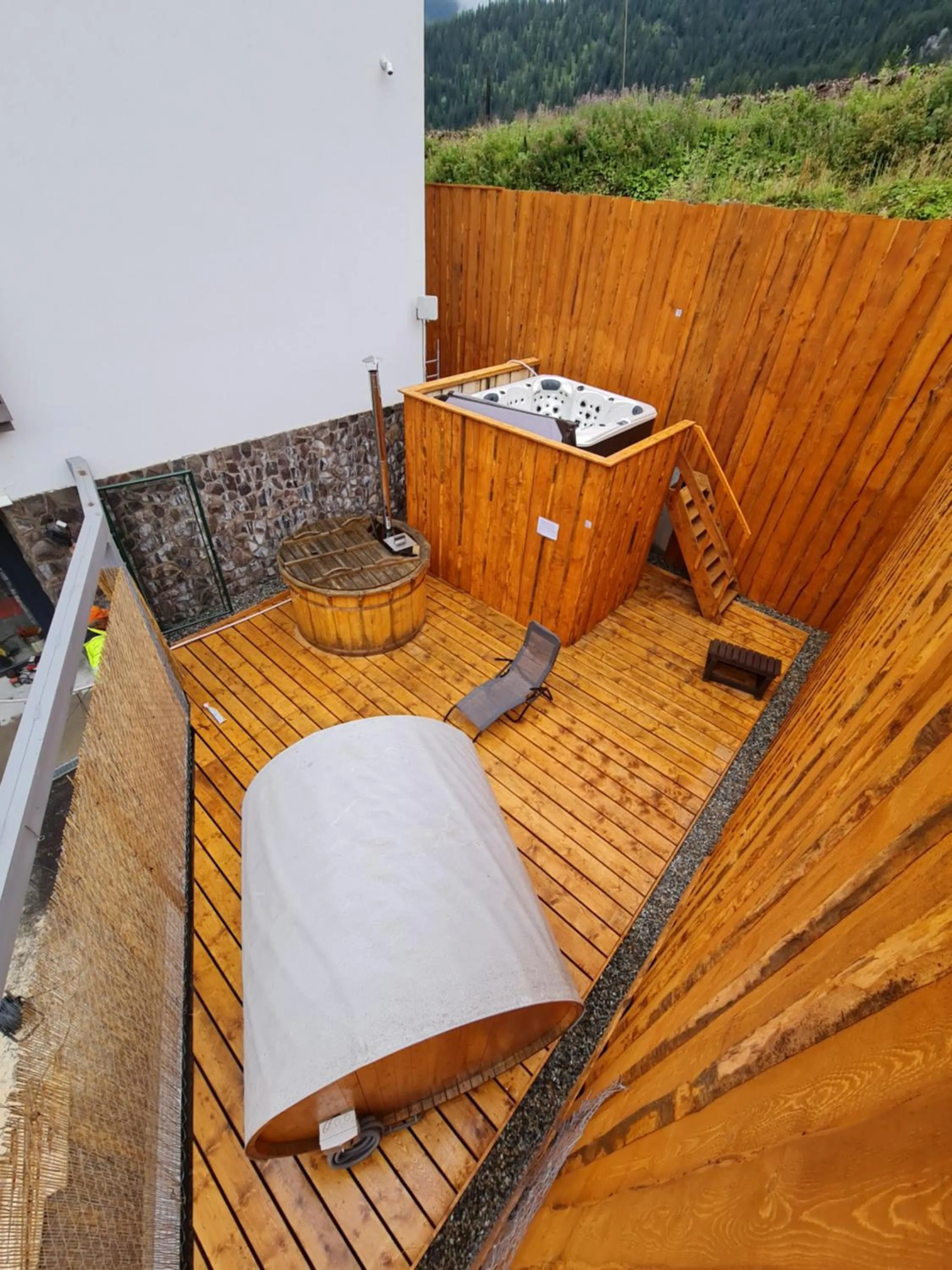 Hot Tub in Apartmány Tri sestry Jasná
