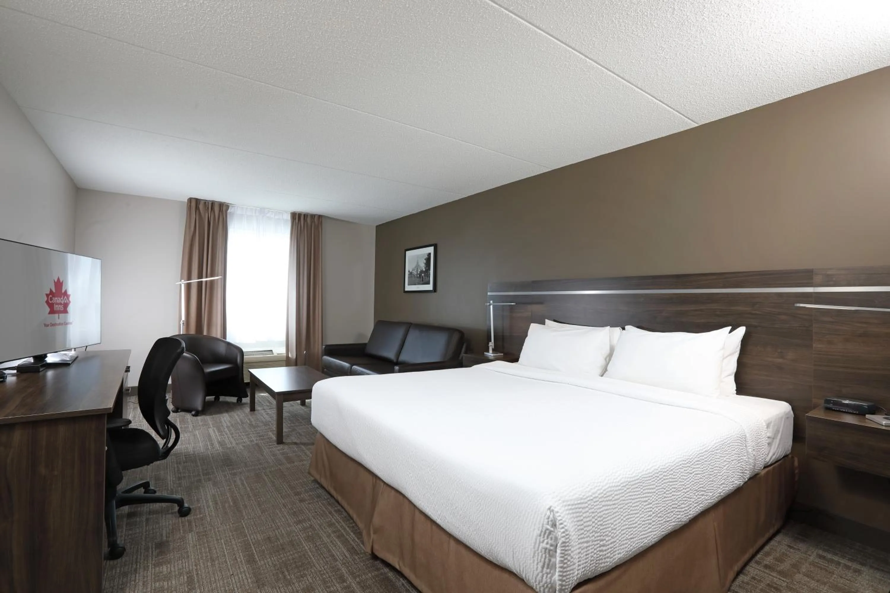 Bed in Canad Inns Destination Centre Brandon