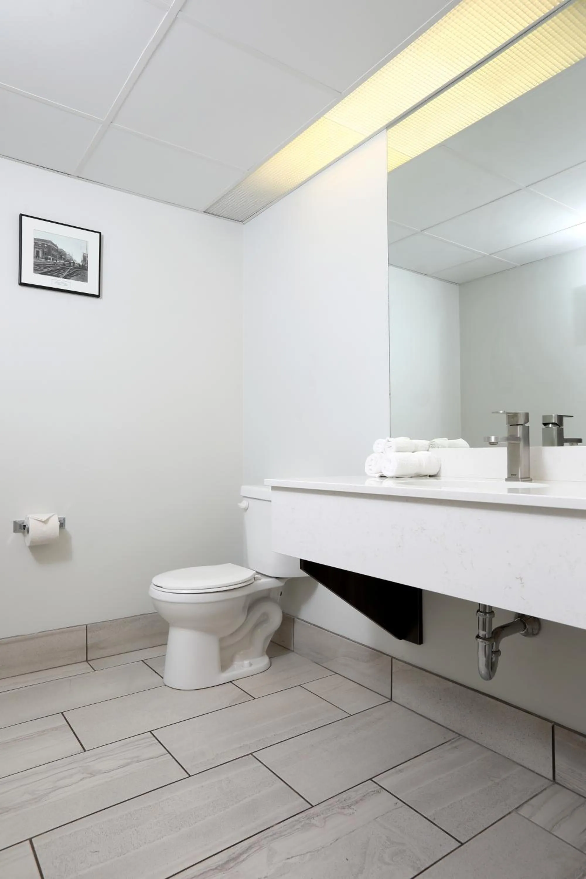 Toilet in Canad Inns Destination Centre Brandon