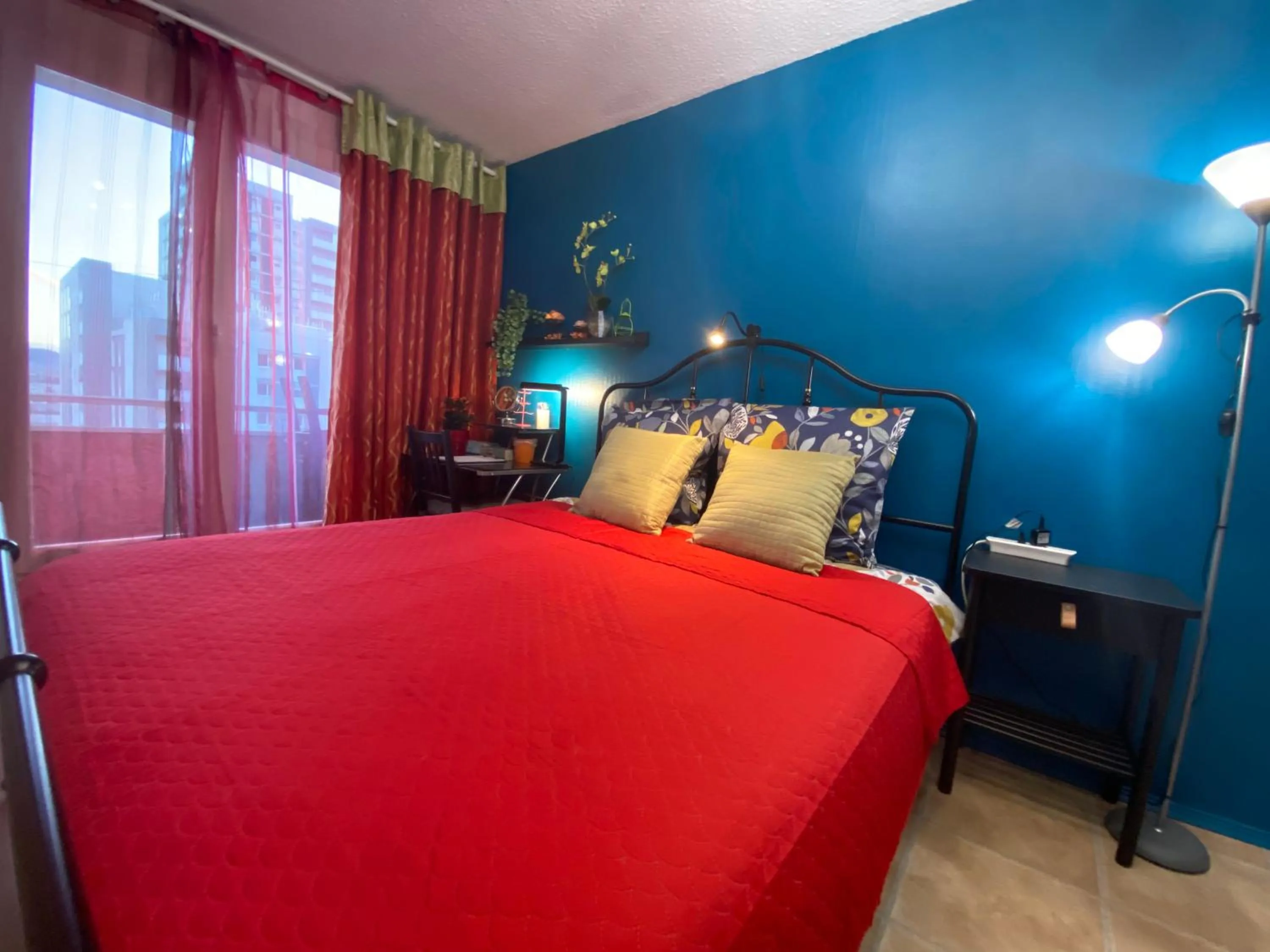 Bed in Les Meublés les Dômes du Parc