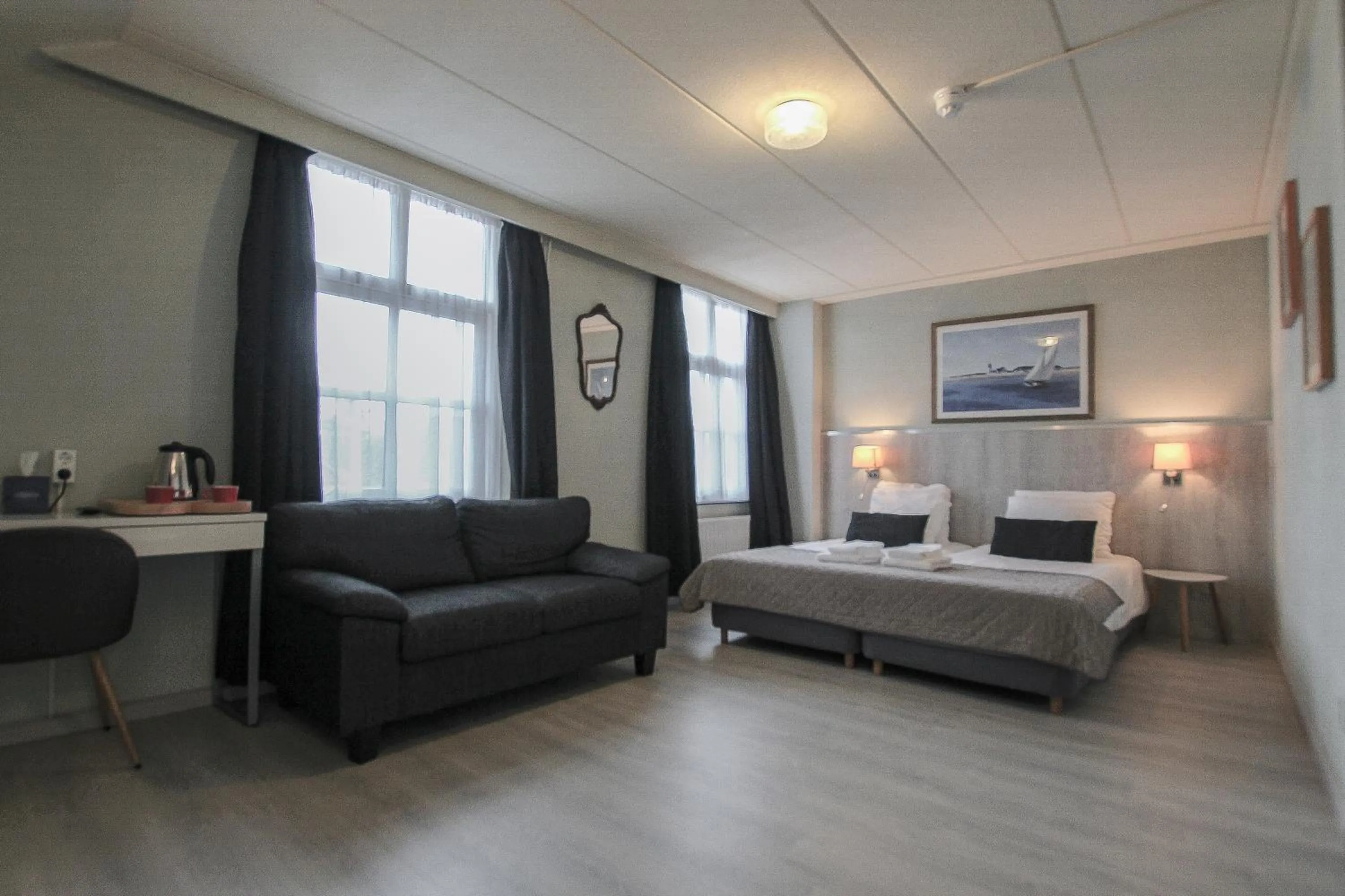 Bed in Hotel Joli Bergen