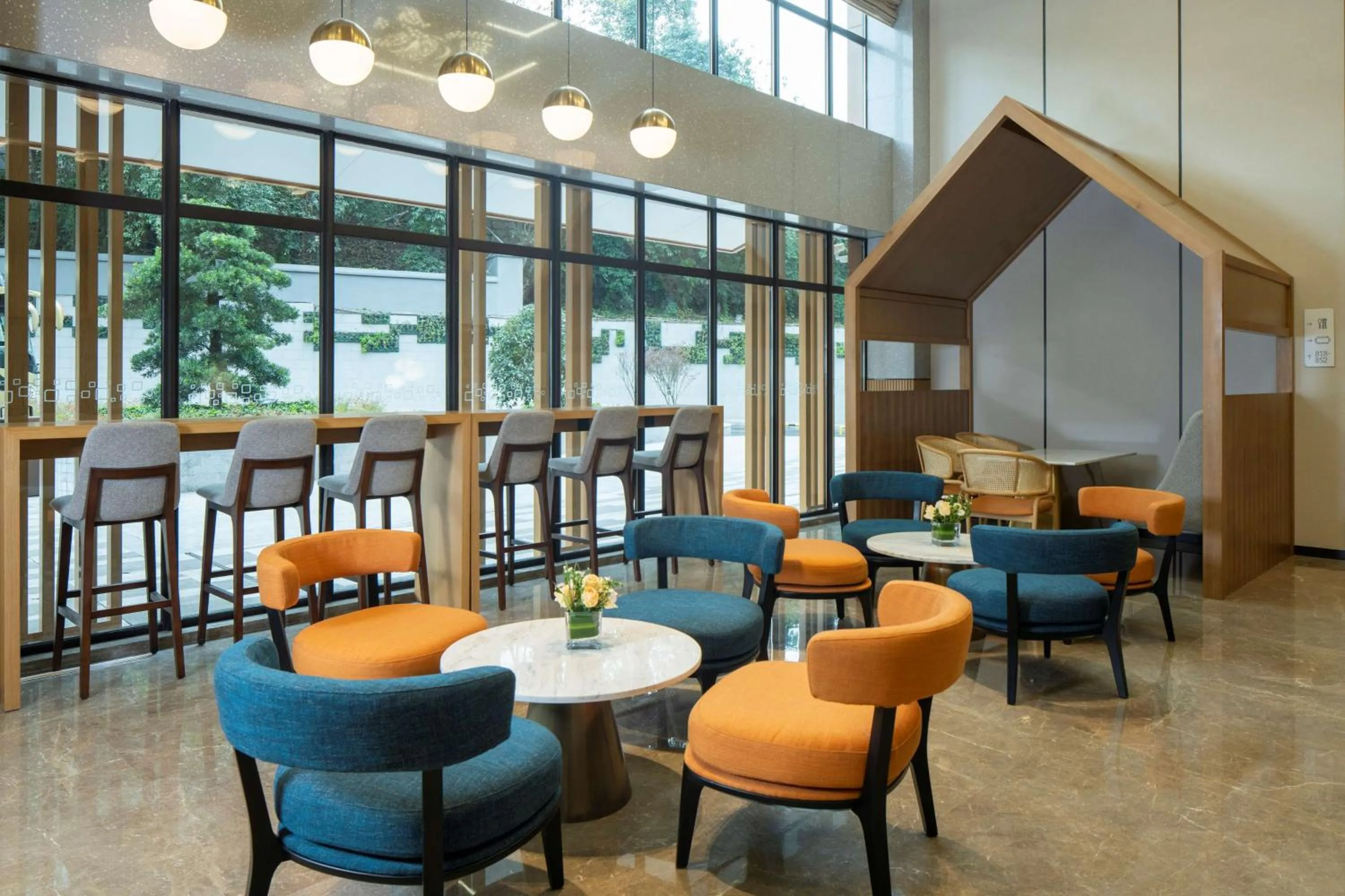 Lobby or reception in Hilton Garden Inn Guizhou Maotai Town