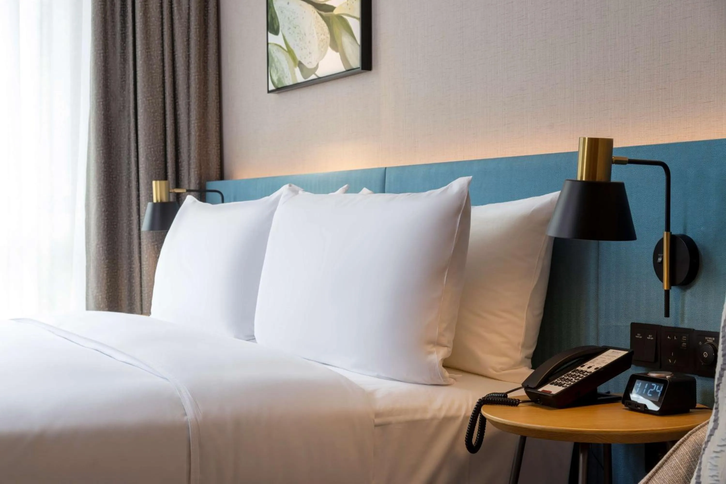 Bed in Hilton Garden Inn Guizhou Maotai Town