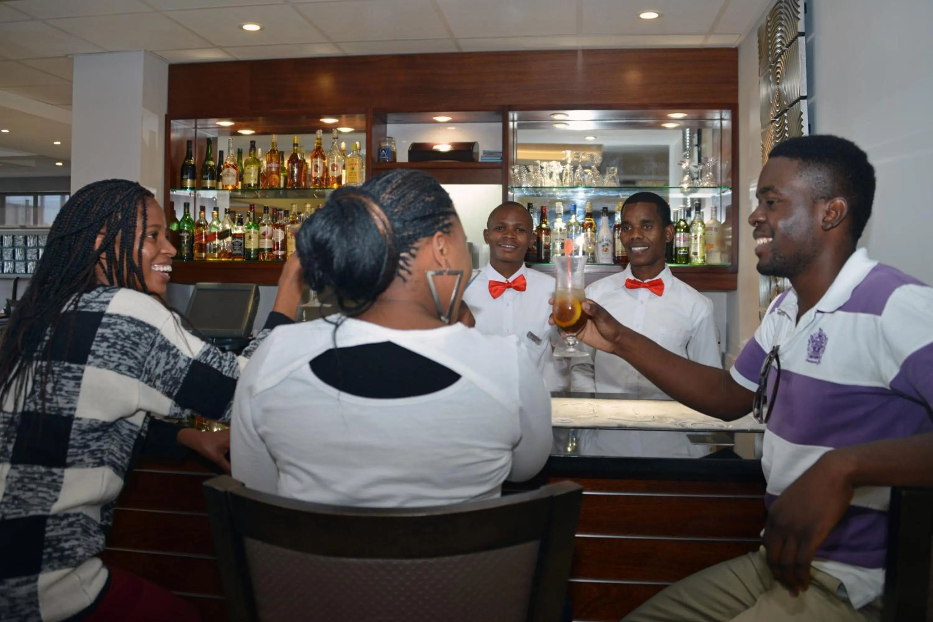 Lounge or bar in Indaba Lodge Gaborone