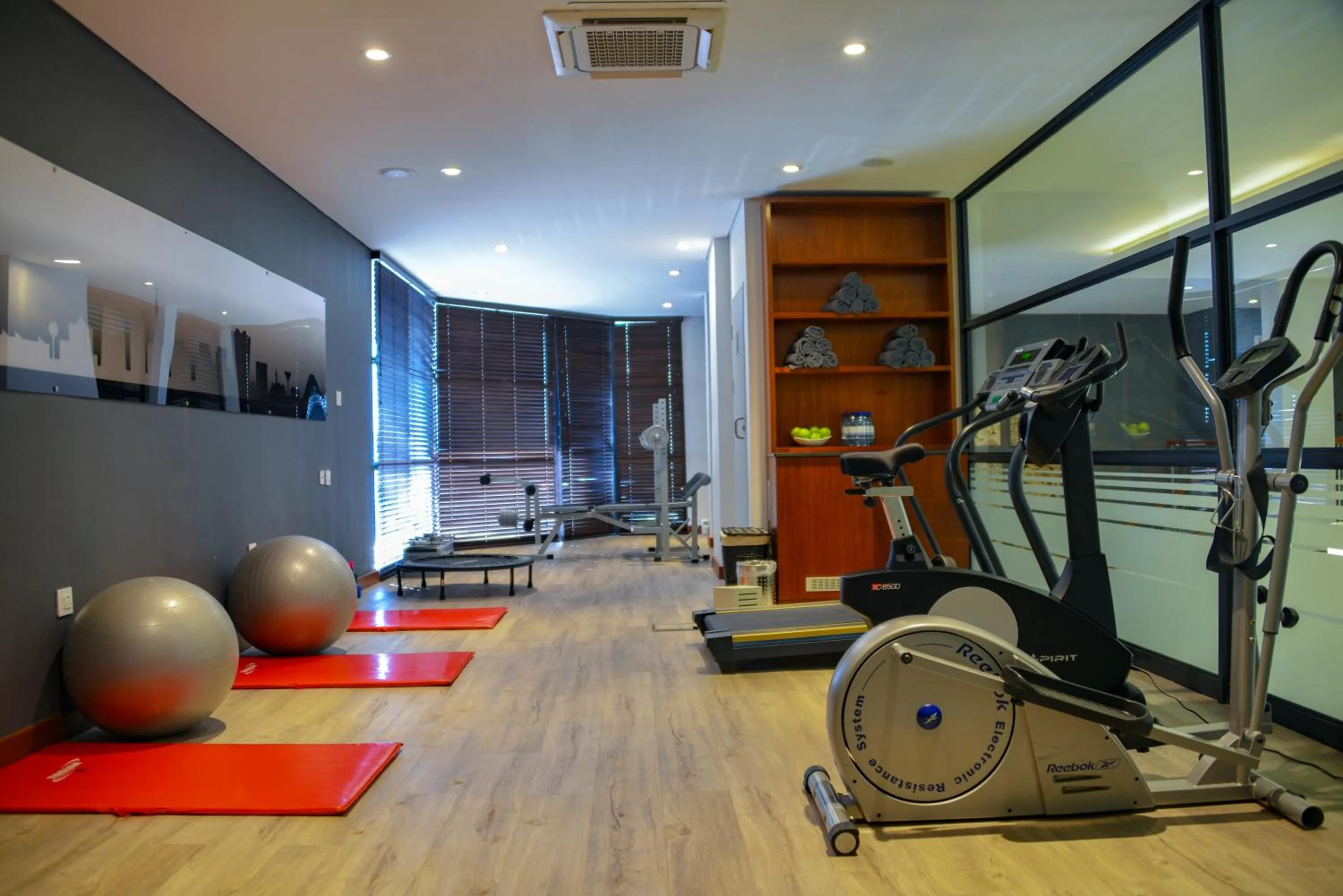 Fitness centre/facilities in Indaba Lodge Gaborone