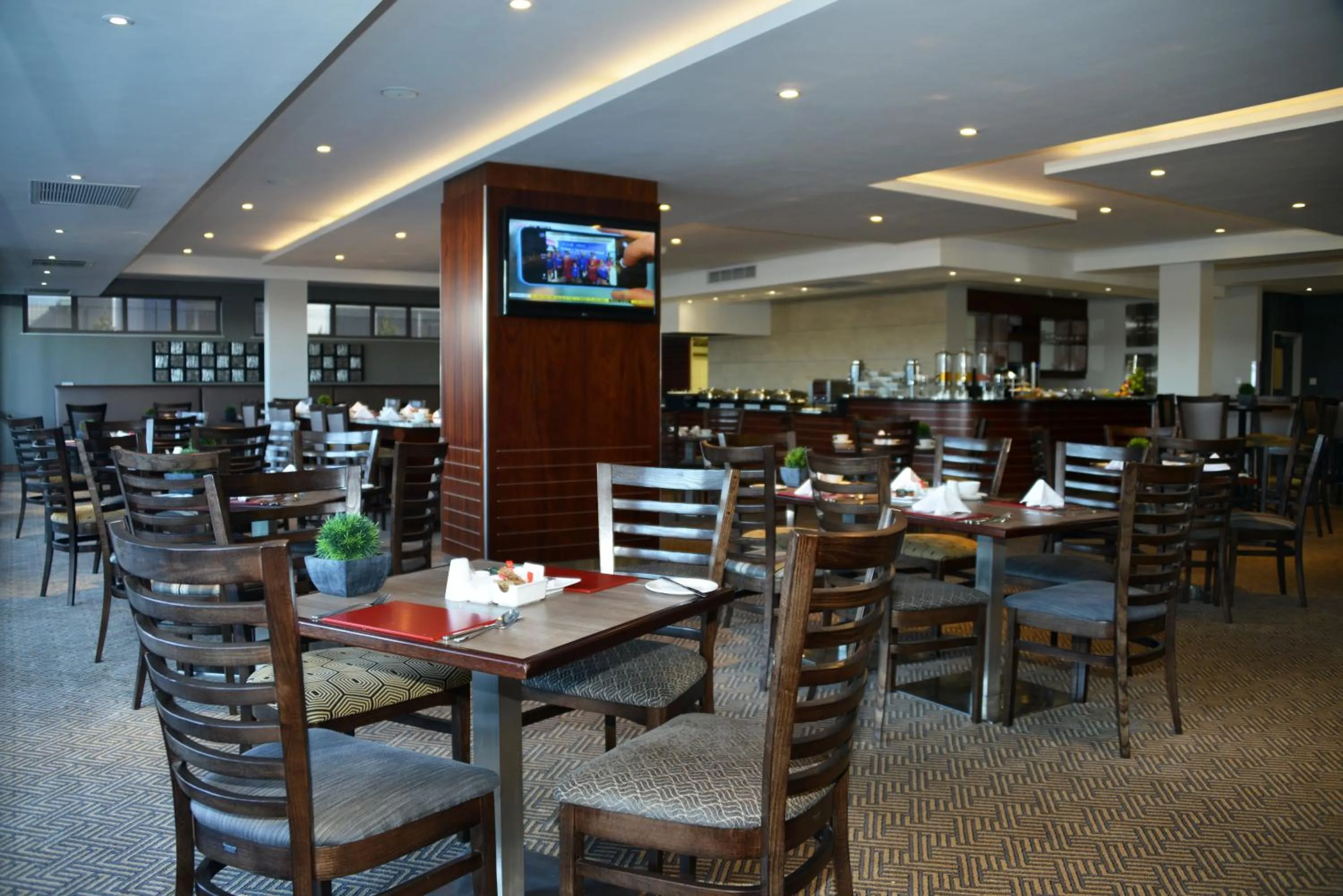 Restaurant/places to eat in Indaba Lodge Gaborone