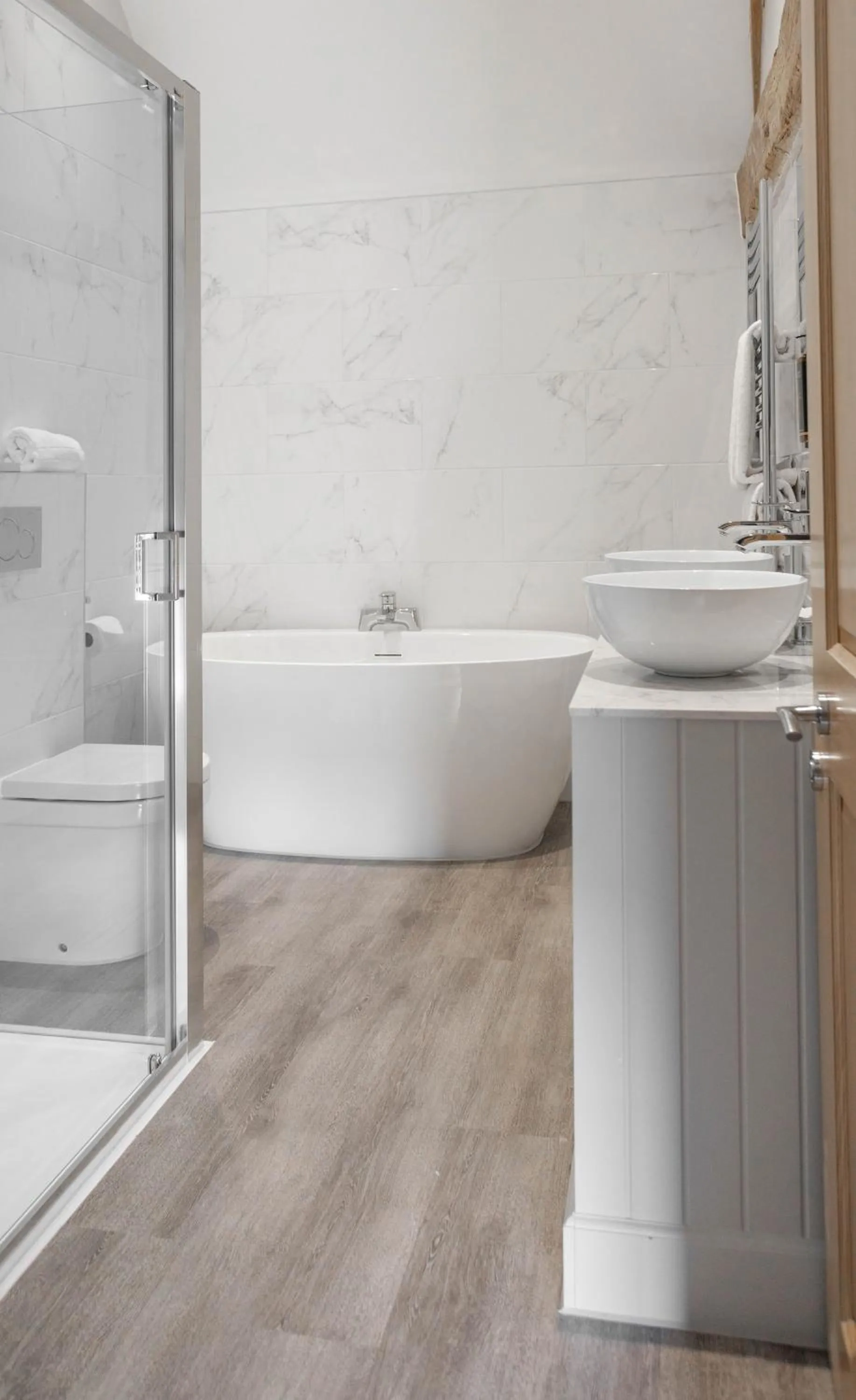 Shower in Barton Hall Hotel & Spa