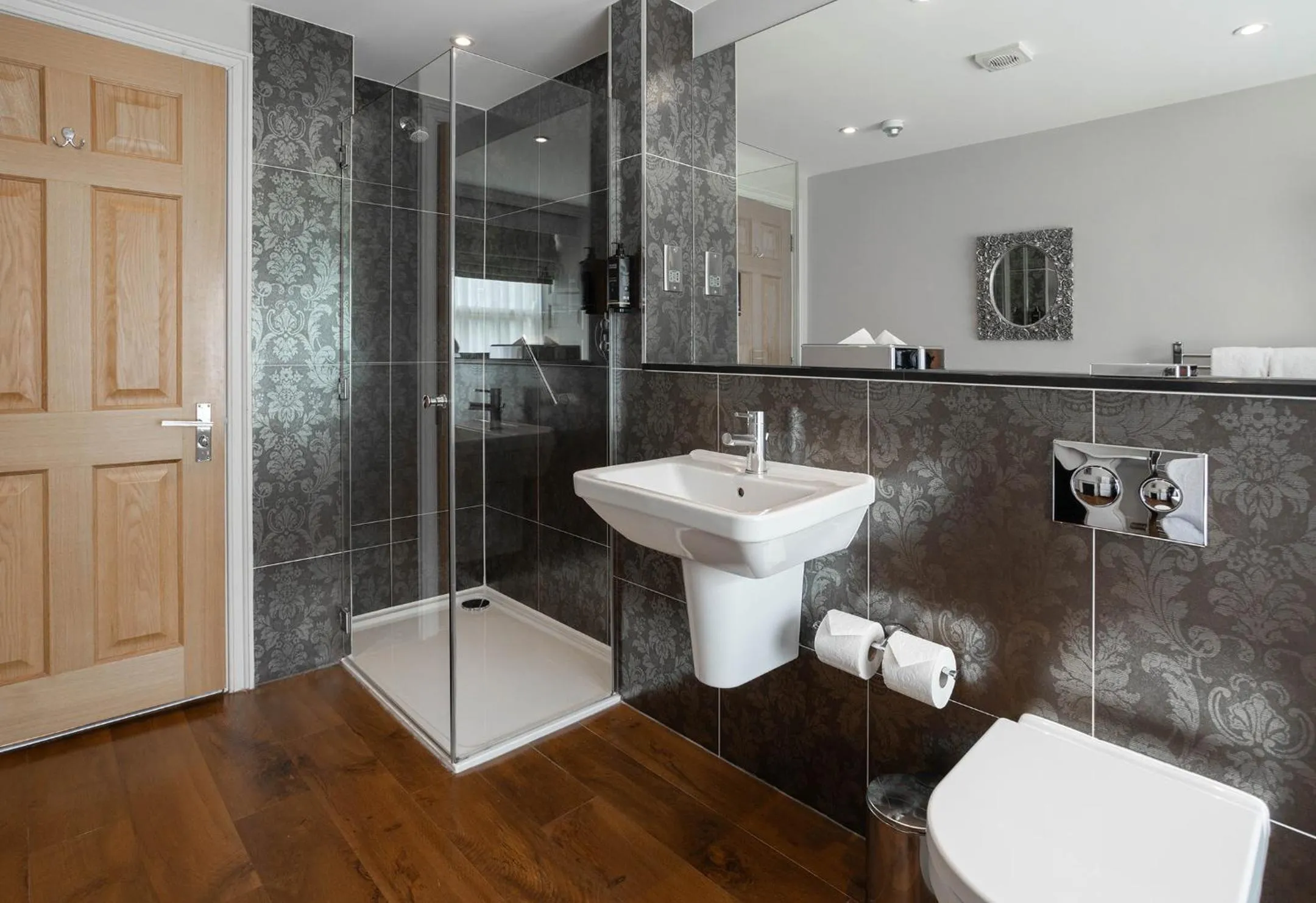 Shower in Barton Hall Hotel & Spa