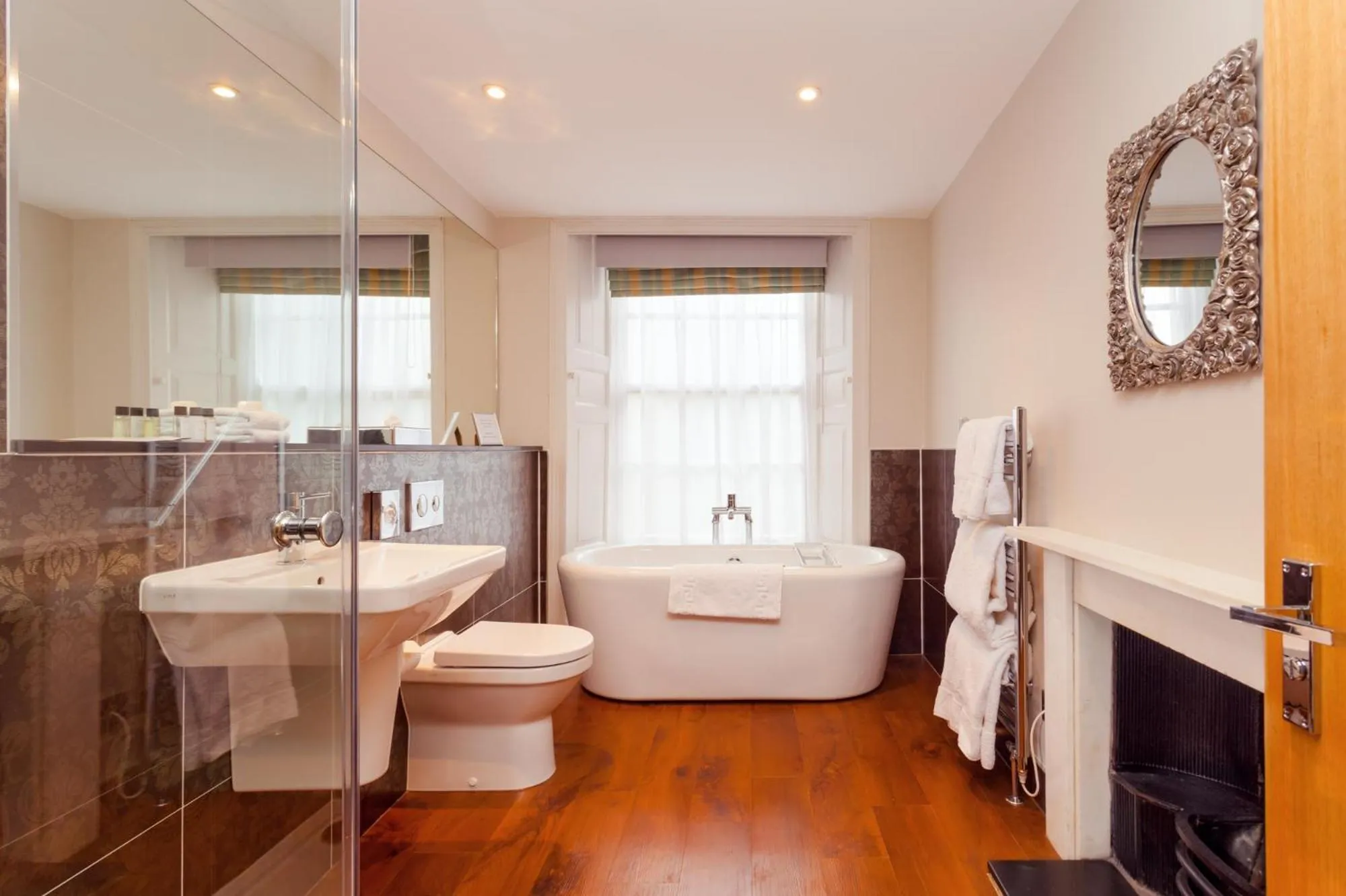 Shower in Barton Hall Hotel & Spa