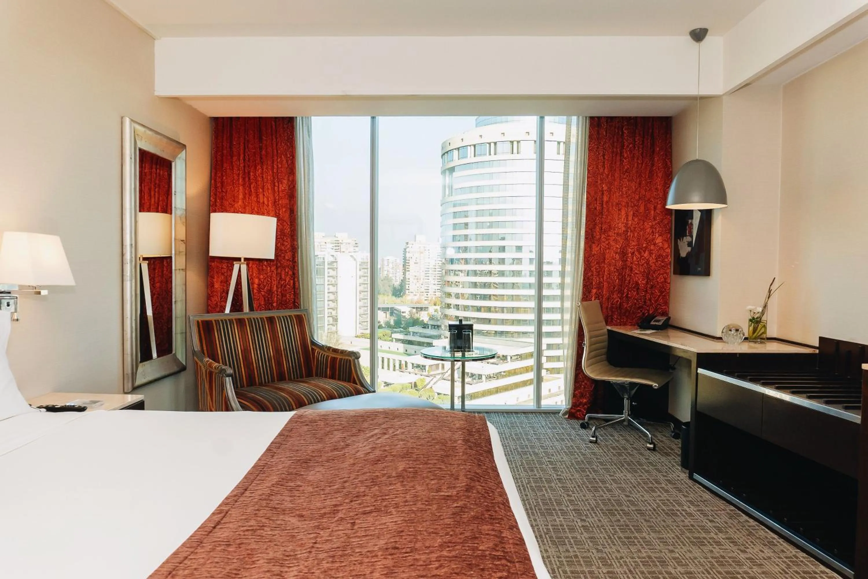 Bed in Renaissance Santiago by Marriott