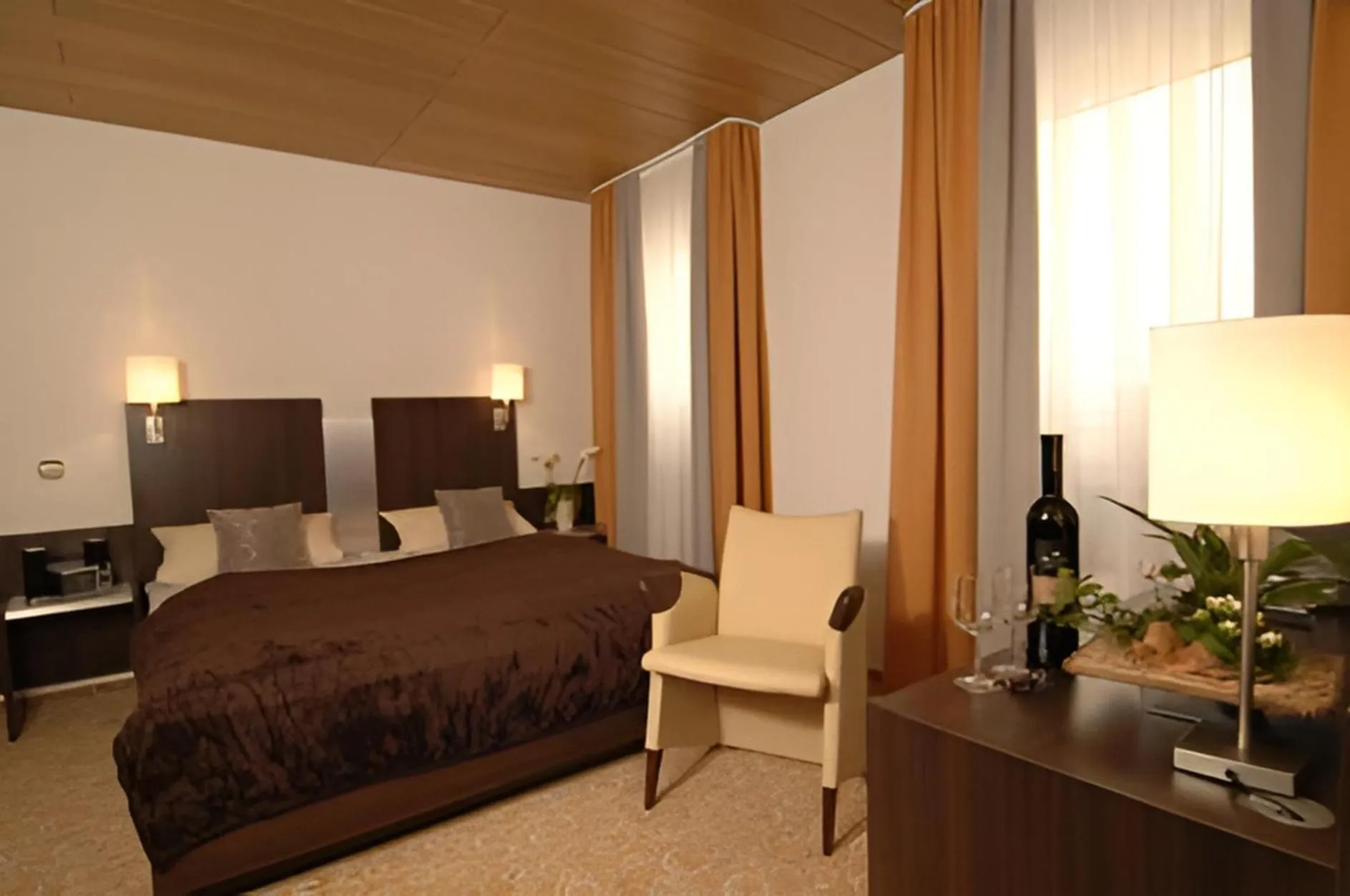 Bed in Adler Hotel Garni