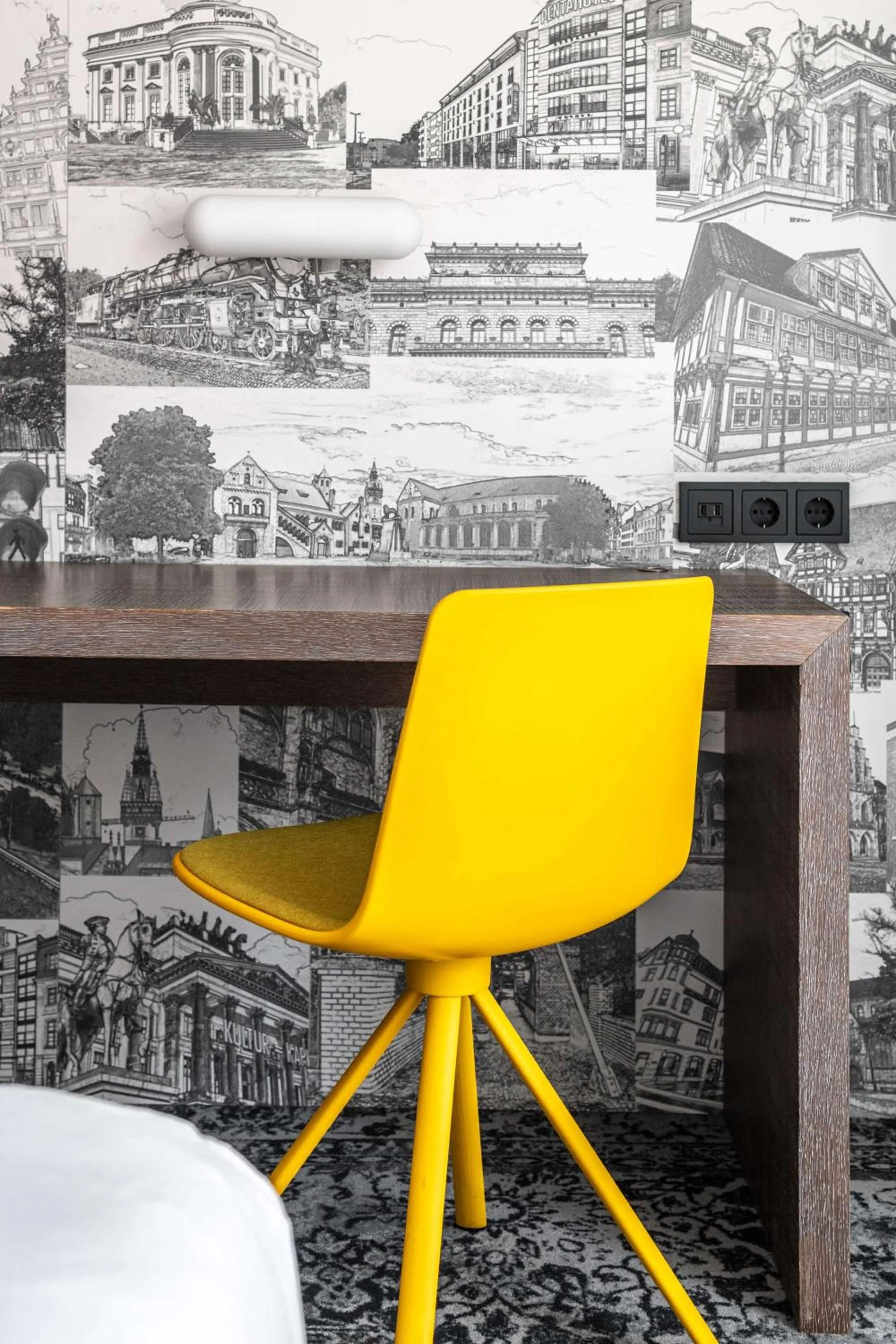 Bedroom in pentahotel Braunschweig