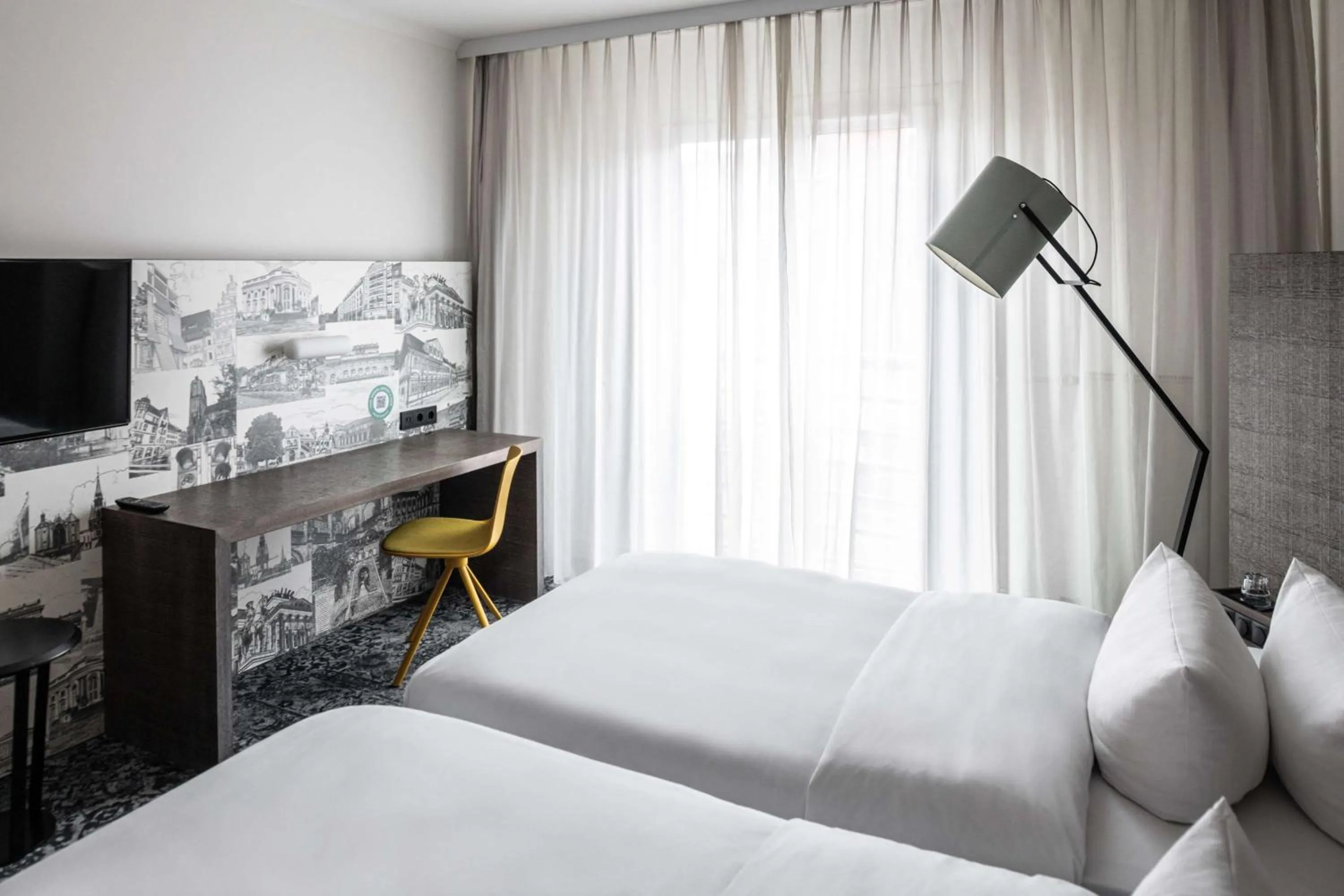 Bedroom, Bed in pentahotel Braunschweig