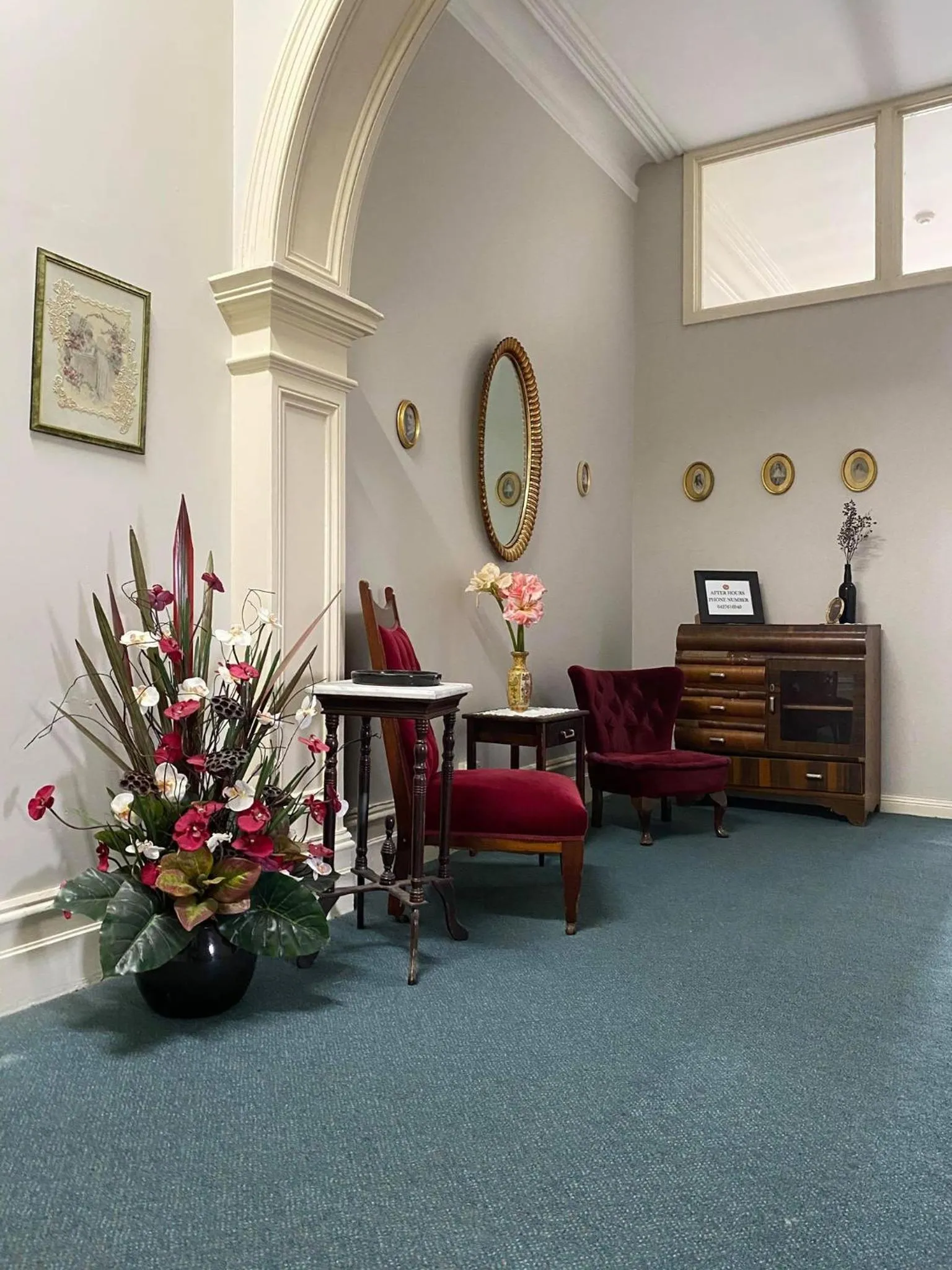 Decorative detail in The Grand Hotel Millicent