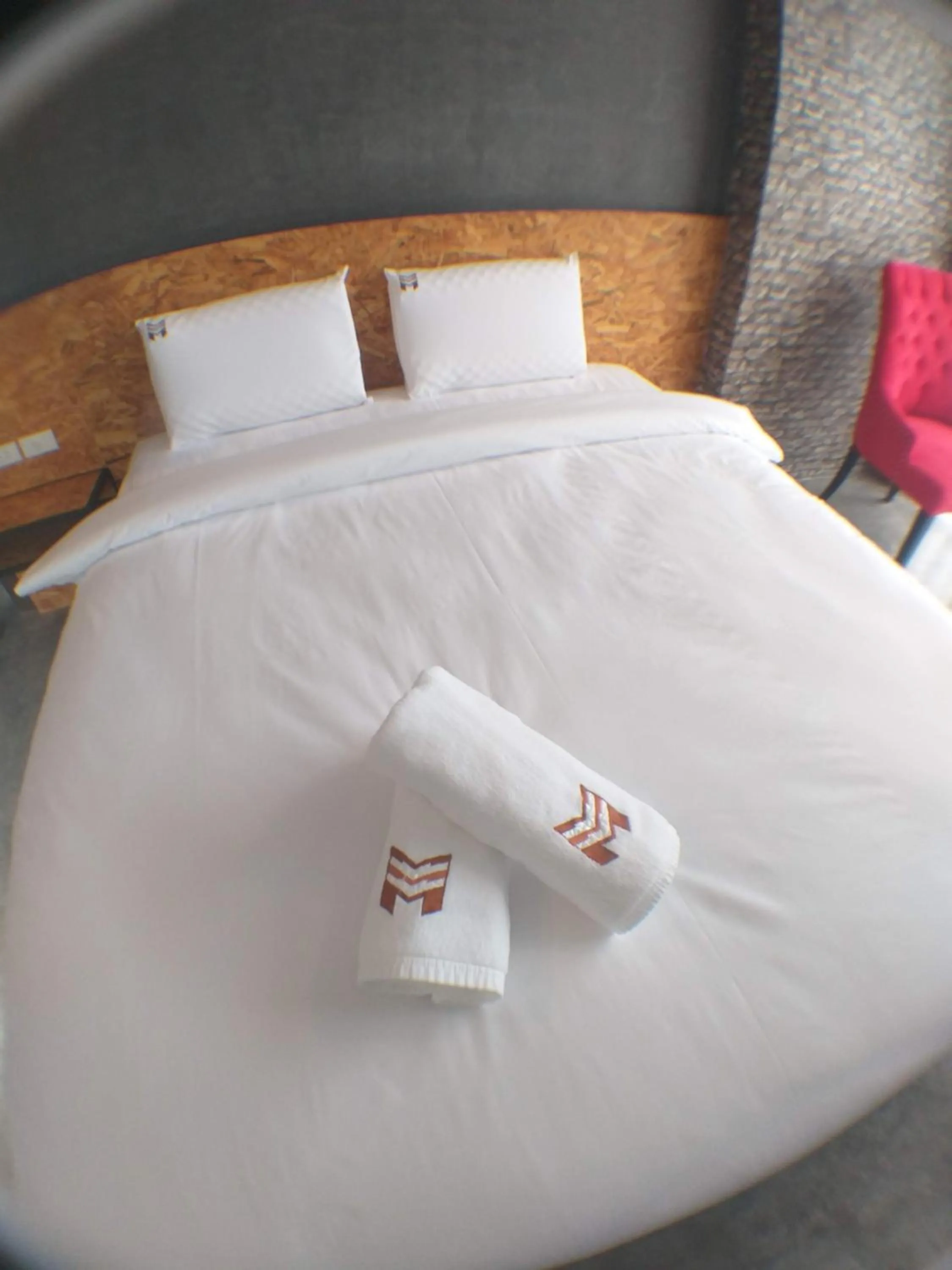 Bed in Modern Budget Hotel