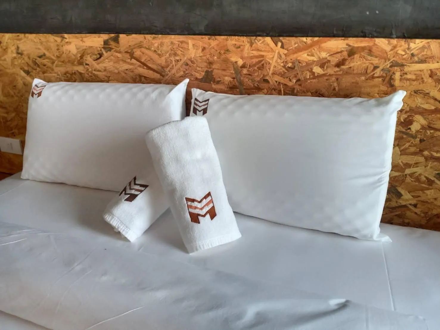 Bed in Modern Budget Hotel