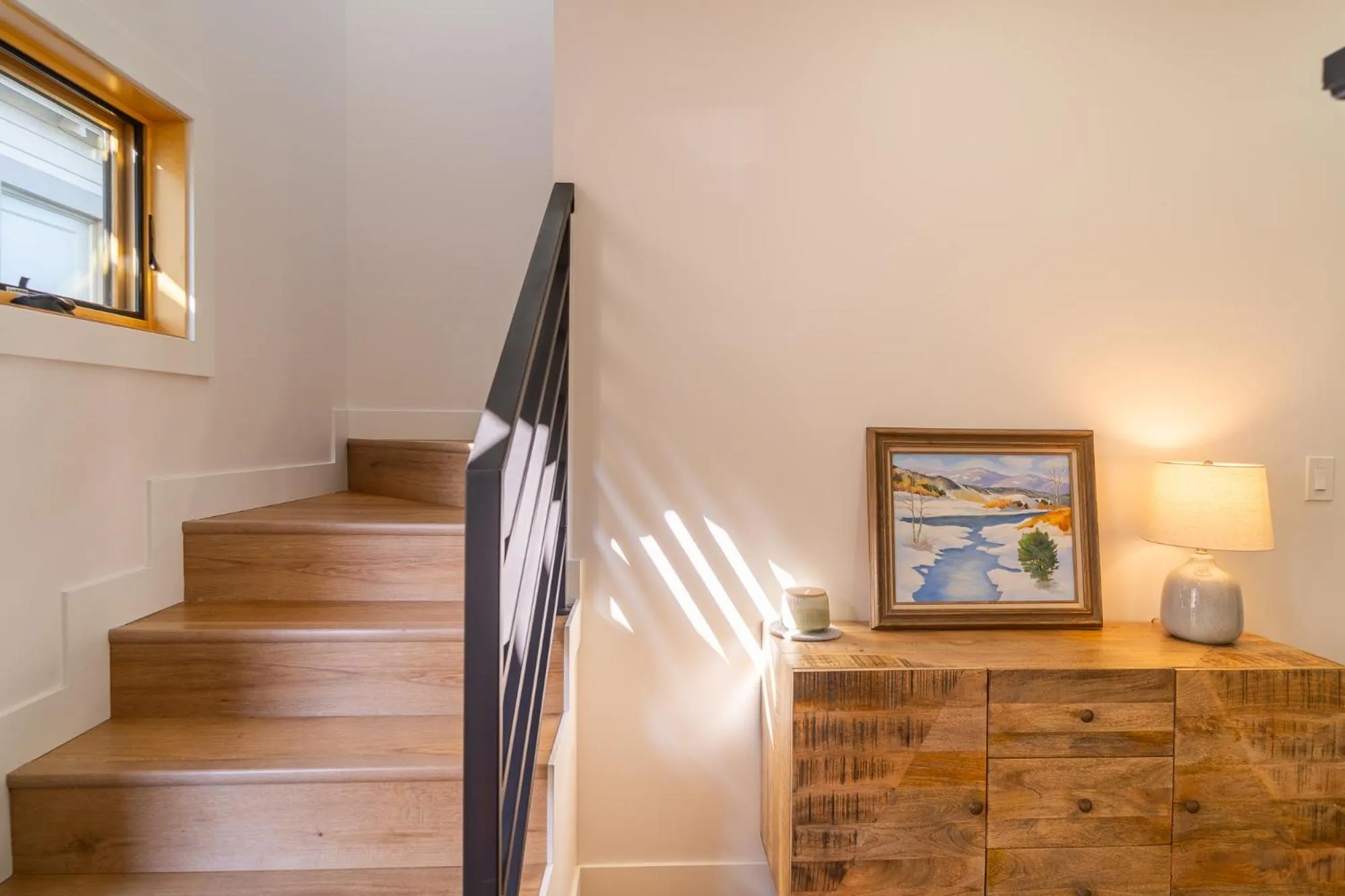 Living room in Fern House South Park Craftsman