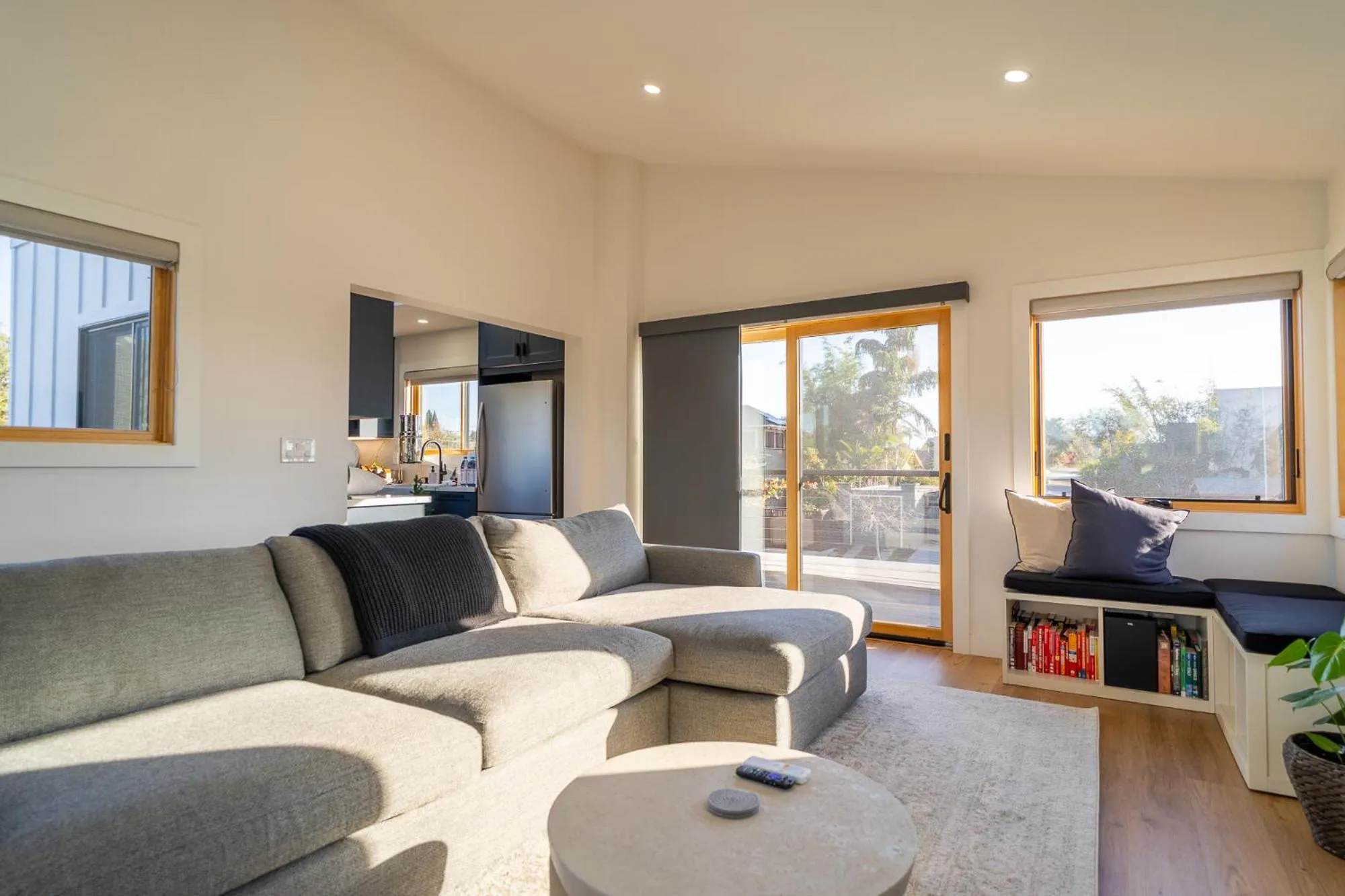 Seating area in Fern House South Park Craftsman
