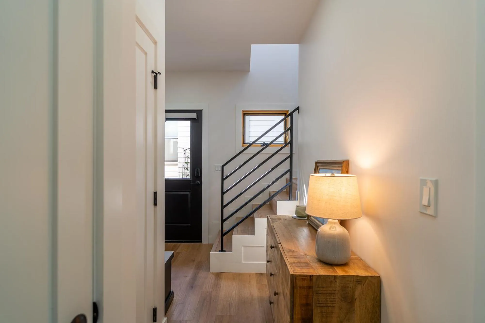 Living room in Fern House South Park Craftsman