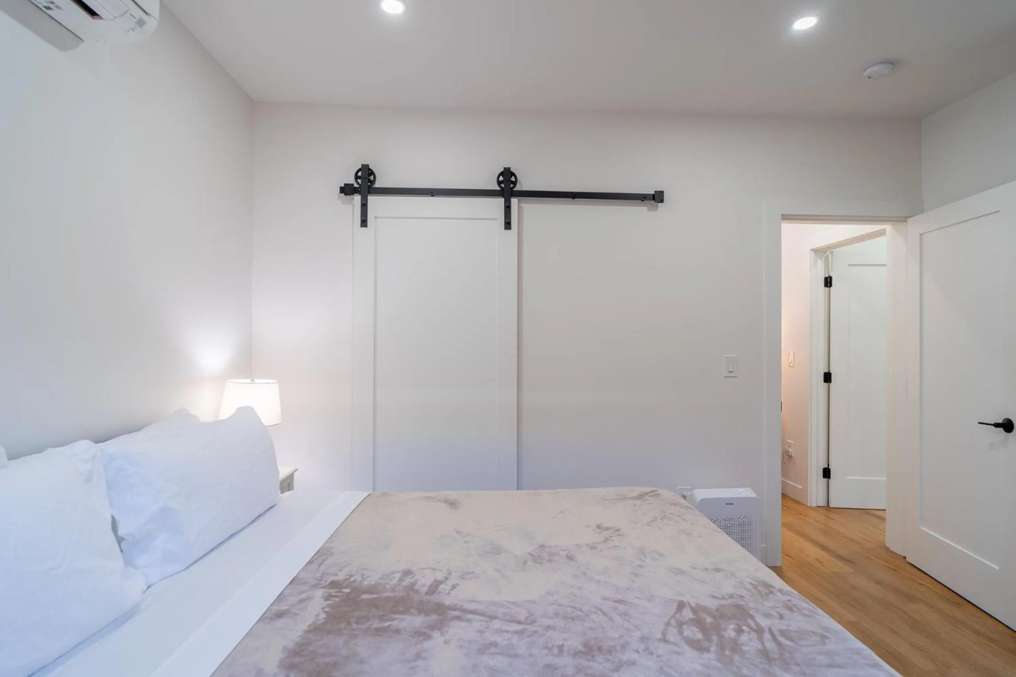 Bedroom, Bed in Fern House South Park Craftsman