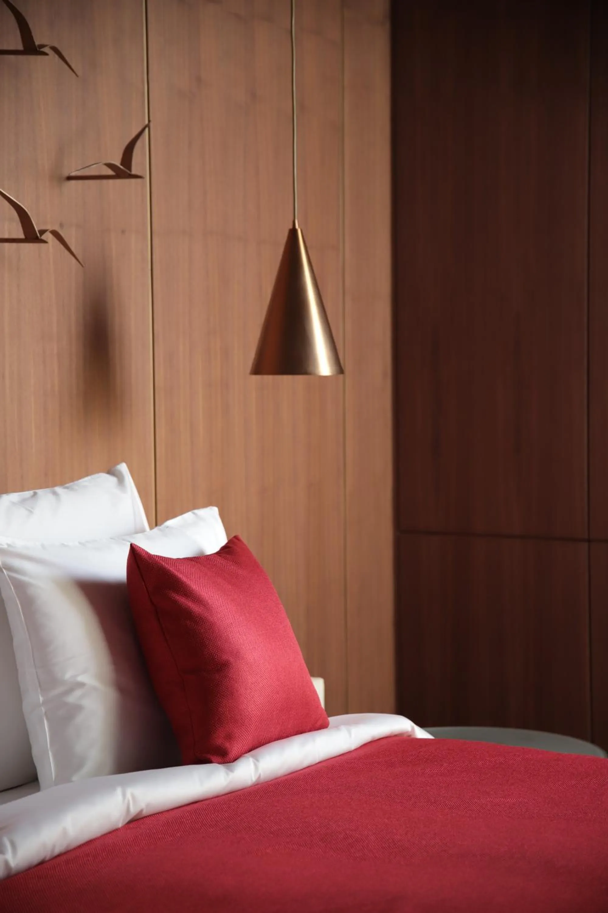 Bed in The Veil Hotel