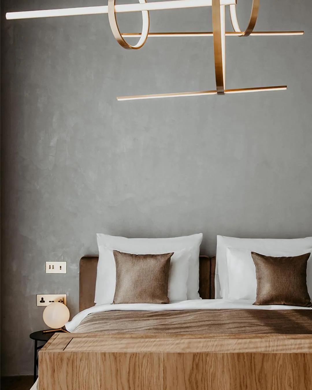 Bed in The Veil Hotel