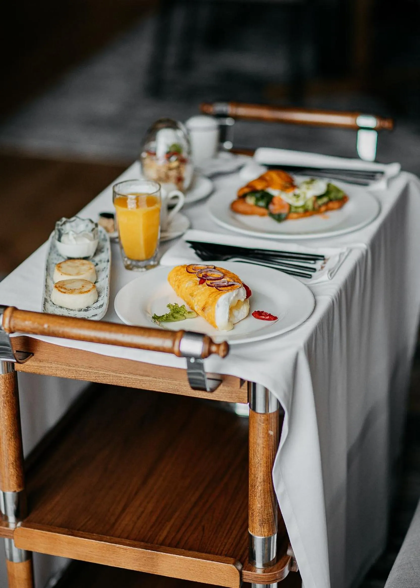 Breakfast in The Veil Hotel