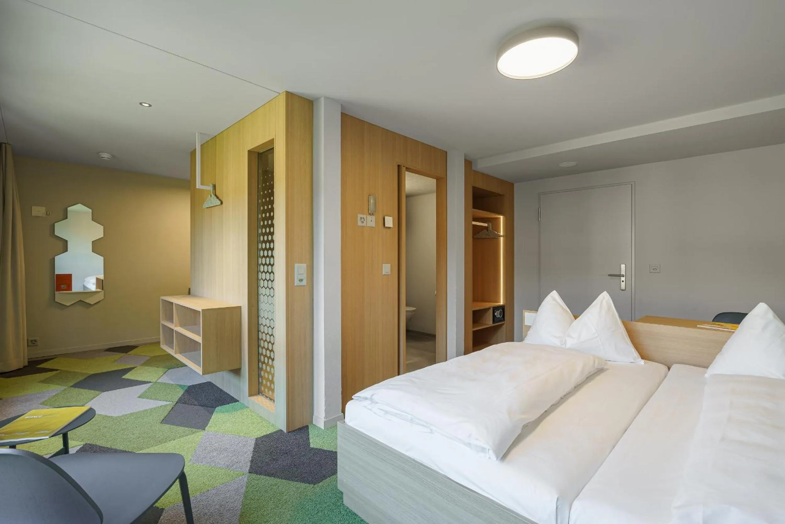 Bed in The Lab Hotel & Apartments