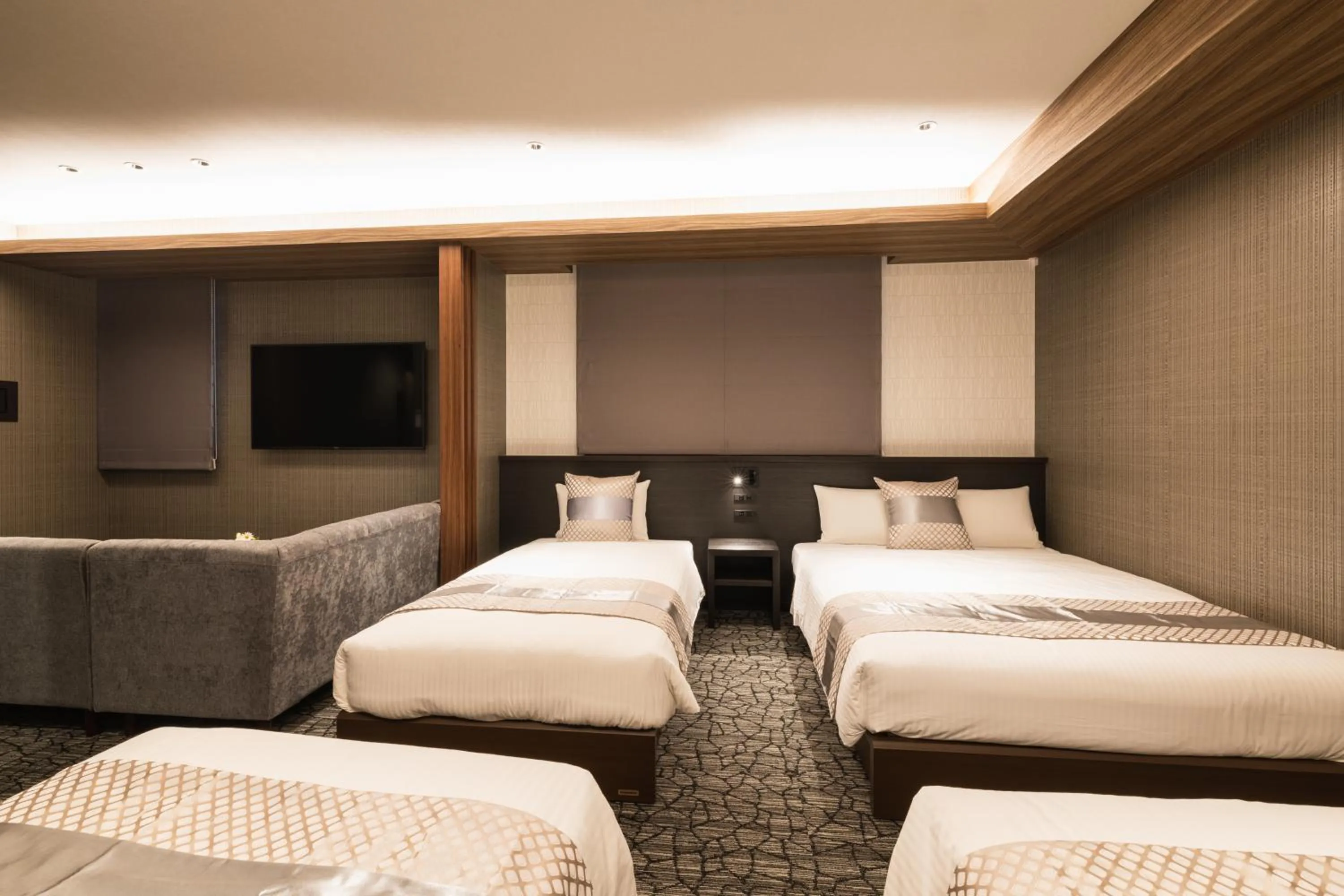 Bed in GRAND BASE Kagoshima