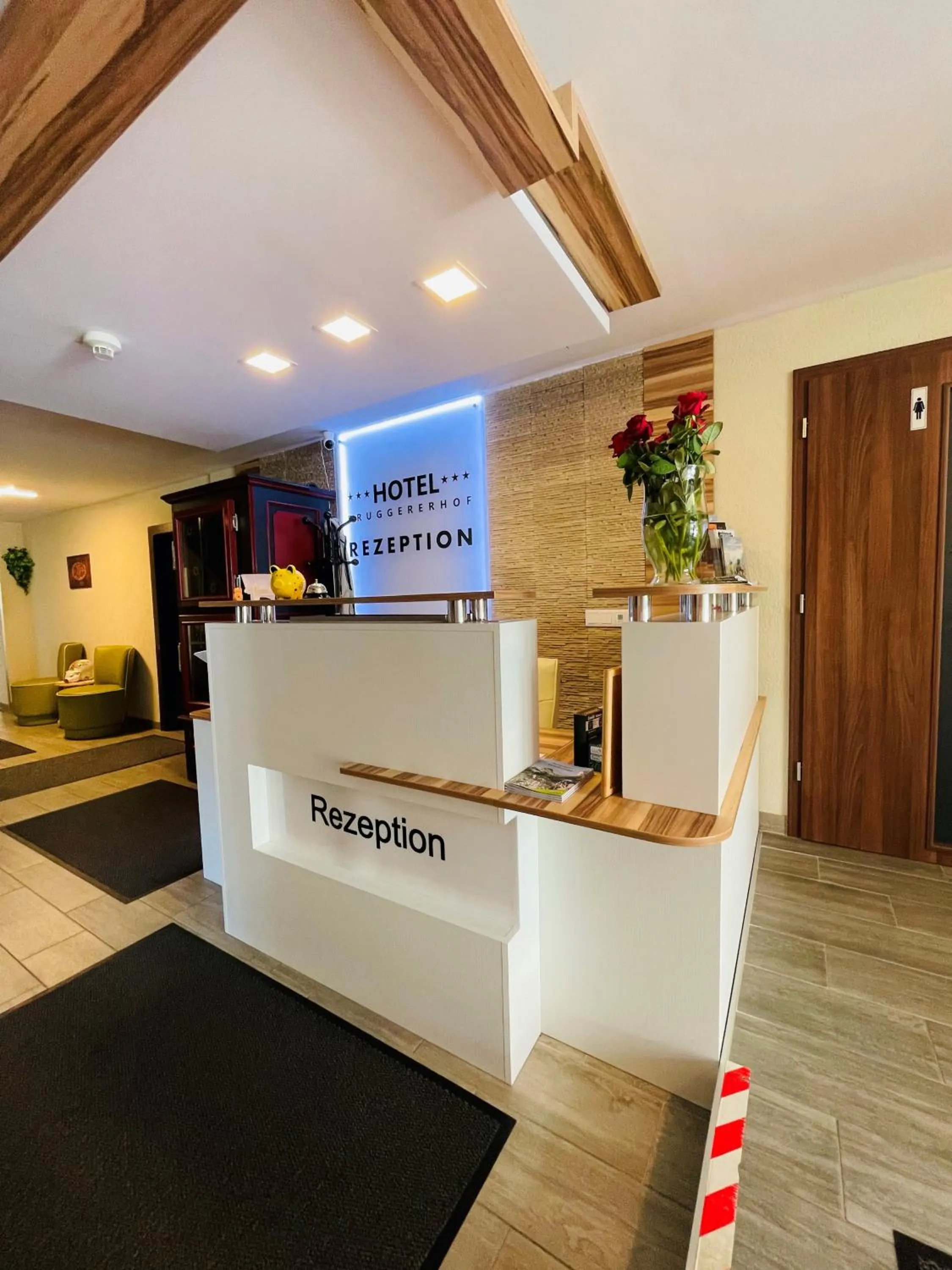 Lobby or reception in Hotel Pruggererhof