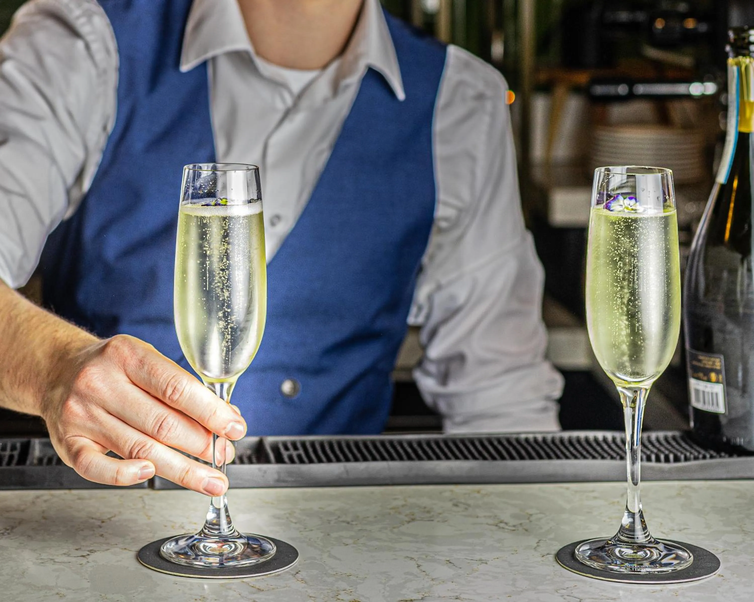 Alcoholic drinks in Lansdown Grove Hotel