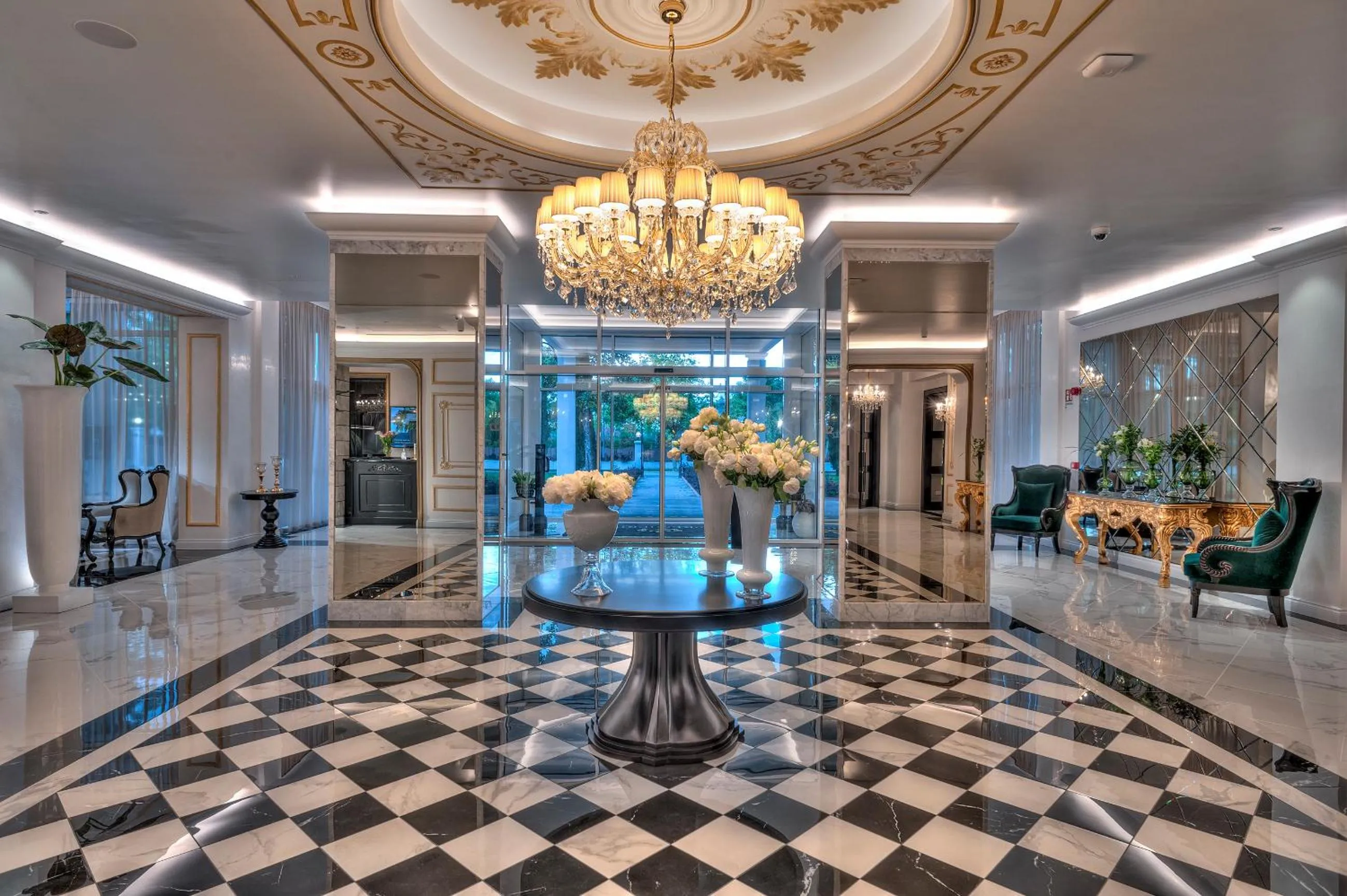 Lobby or reception in Hotel Premiere Abano