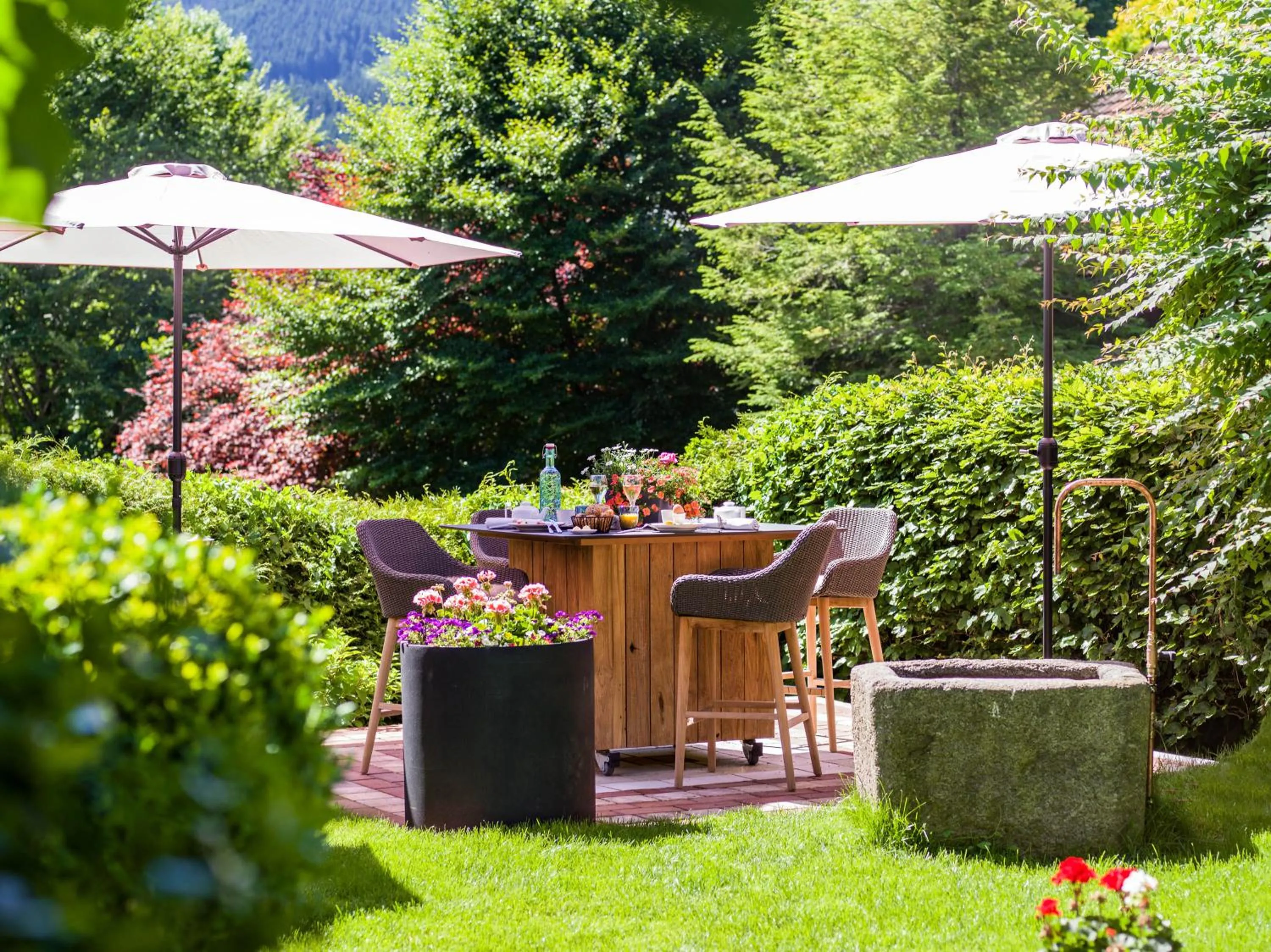 Garden in Das Johannesbad - DAS MEDICAL SPA & VITAL REFUGIUM