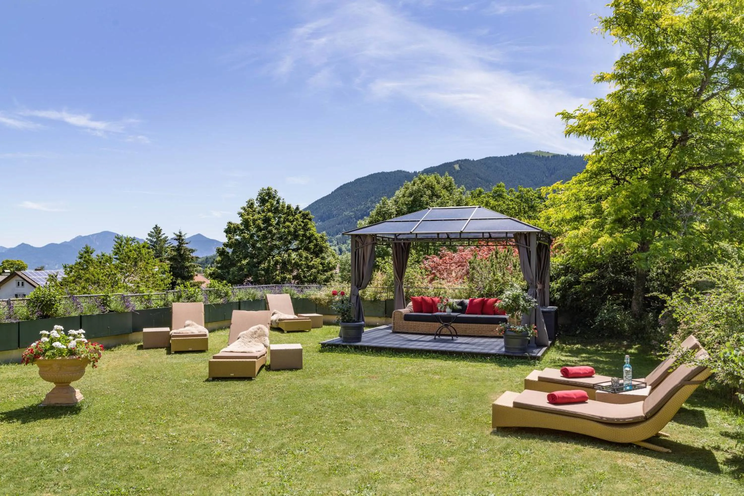 Patio in Das Johannesbad - DAS MEDICAL SPA & VITAL REFUGIUM