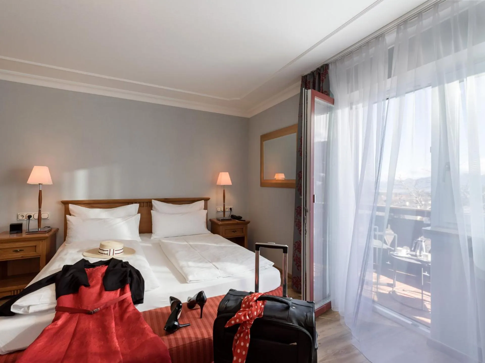 Photo of the whole room, Bed in Das Johannesbad - DAS MEDICAL SPA & VITAL REFUGIUM