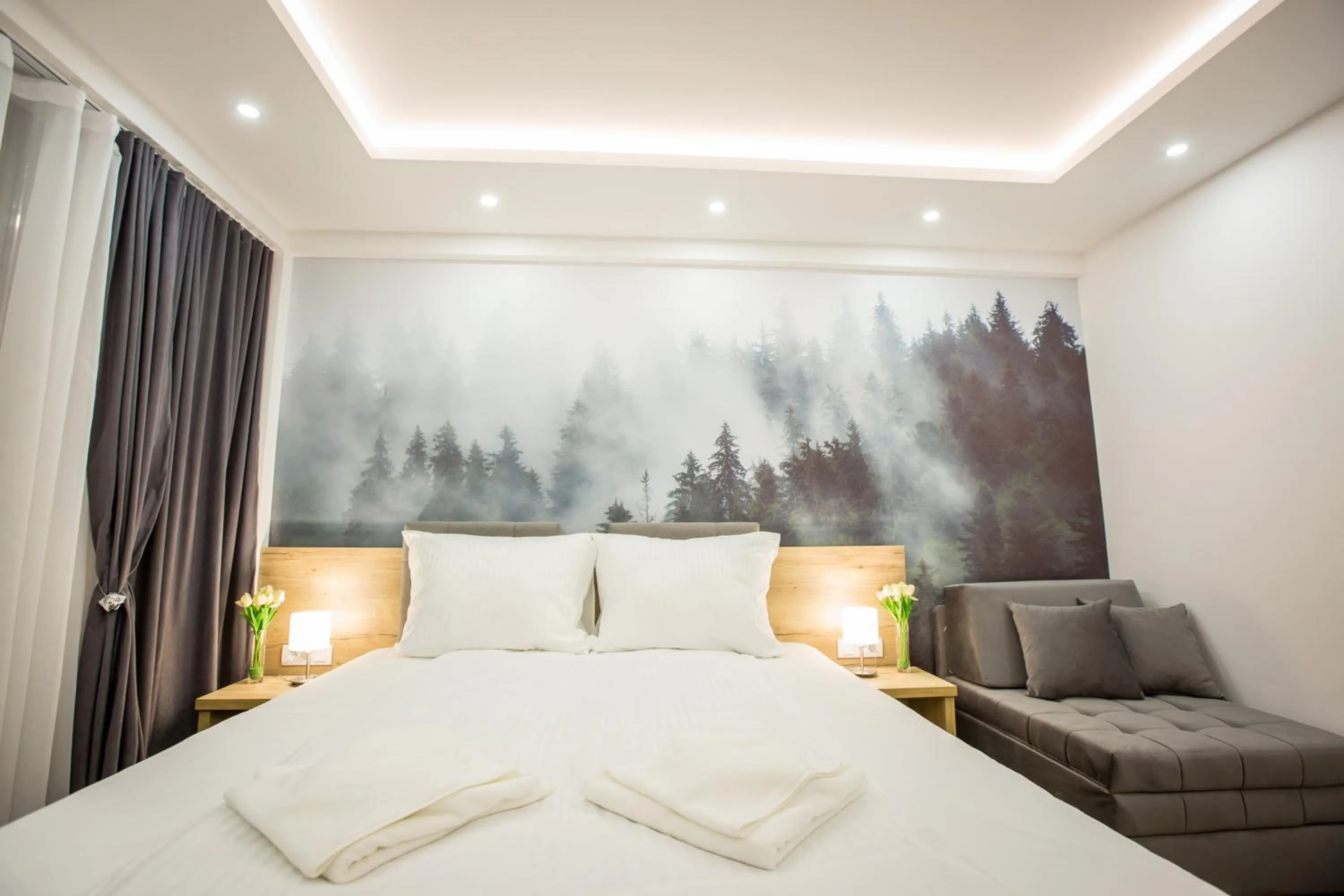 Bed in SREBRNA PLANINA Spa & Resort