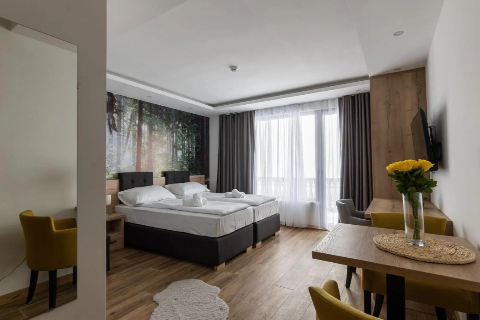 Bed in SREBRNA PLANINA Spa & Resort