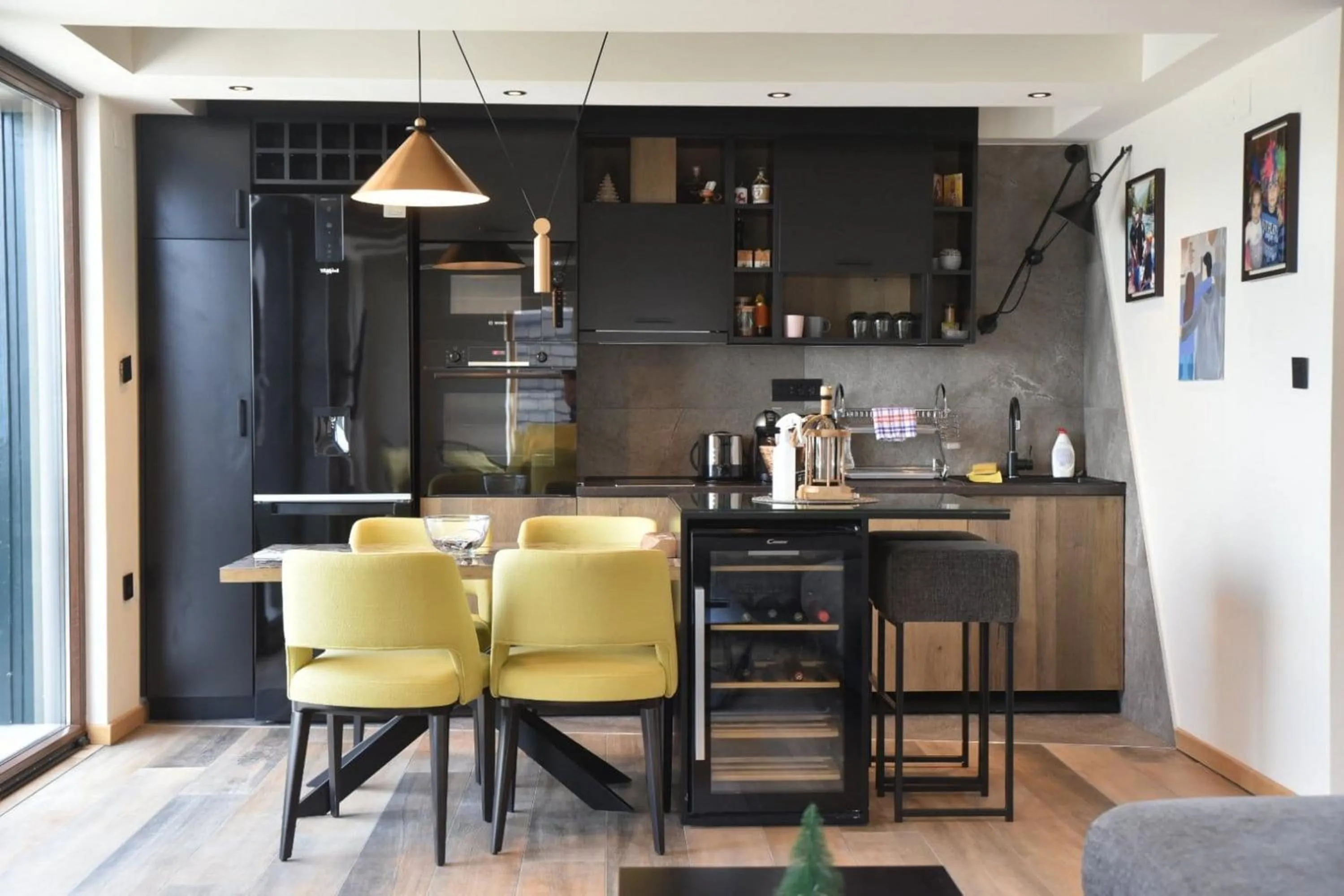 Kitchen or kitchenette in SREBRNA PLANINA Spa & Resort