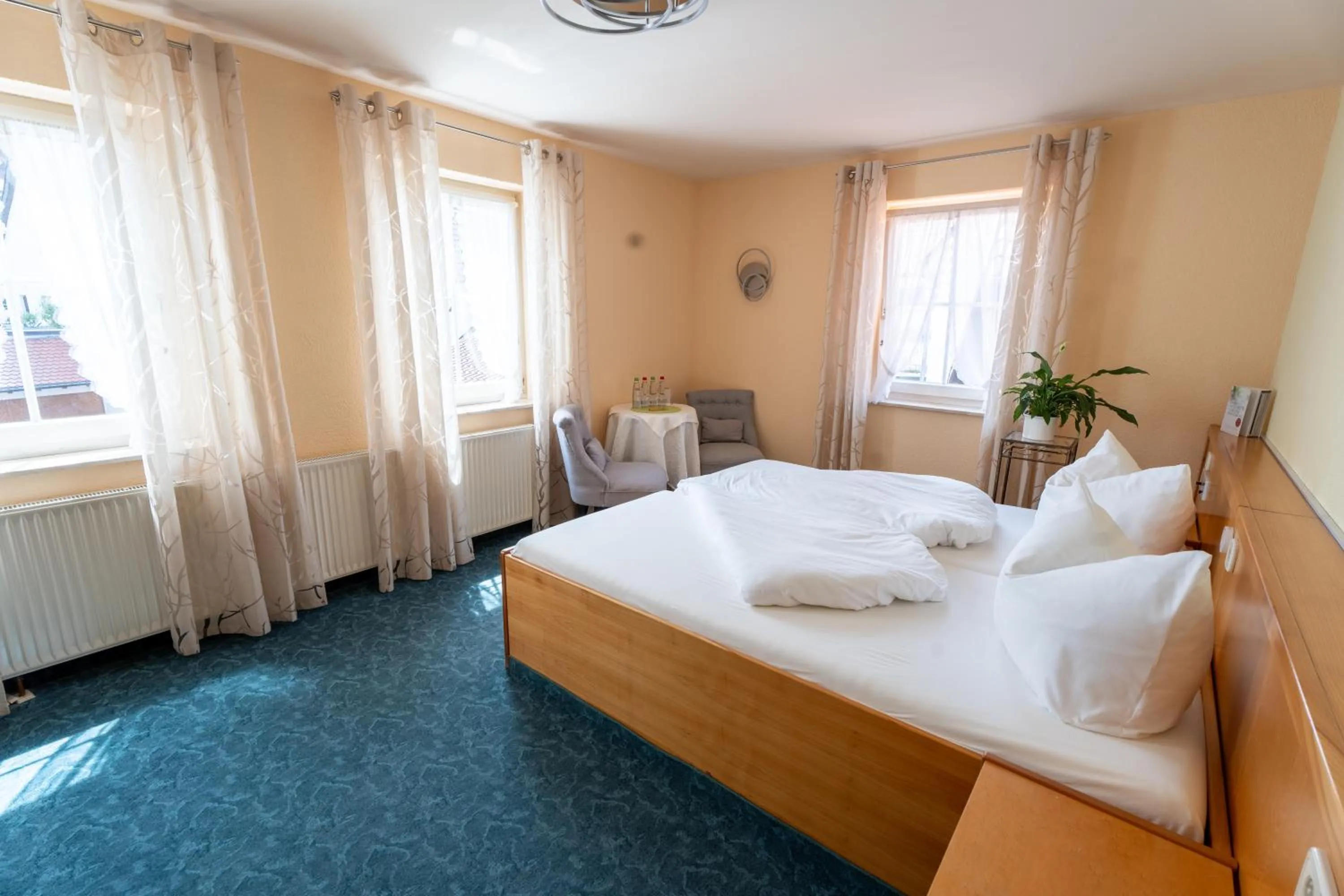 Photo of the whole room, Bed in Hotel - Restaurant Traube