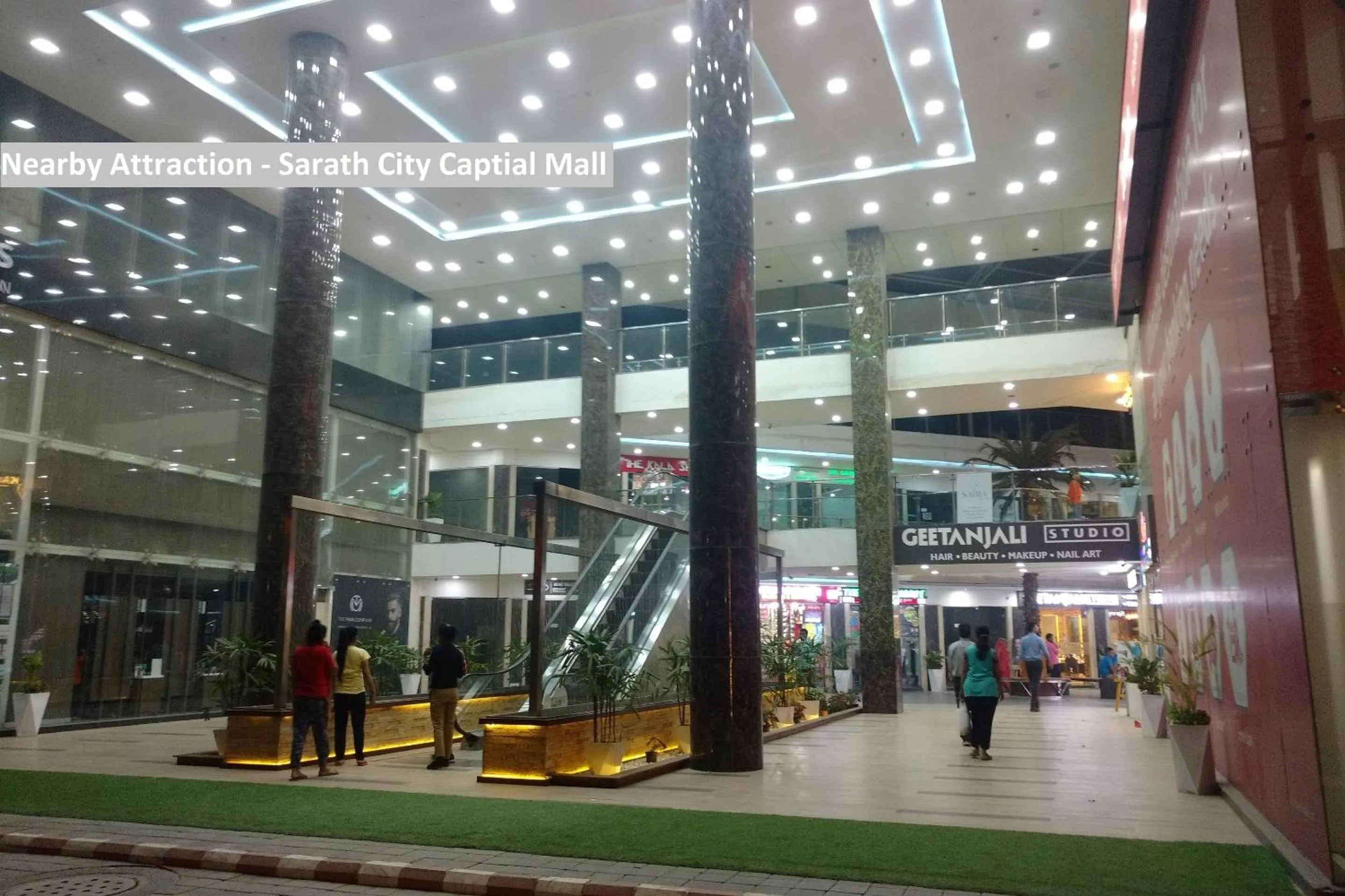 Lobby or reception in Super Capital O Rudra Grand Near Kondapur x Road